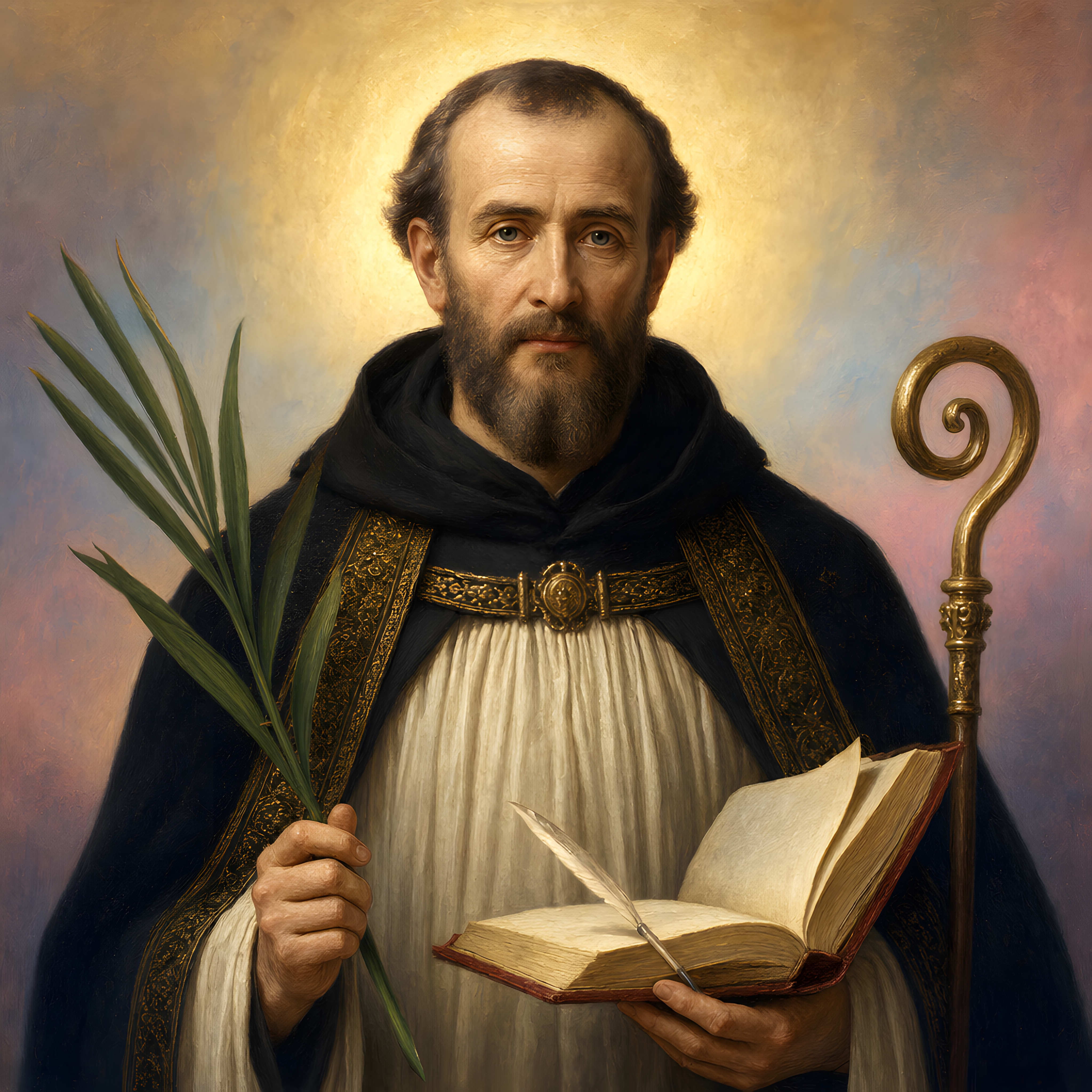 Portrait of St. Abbo of Fleury