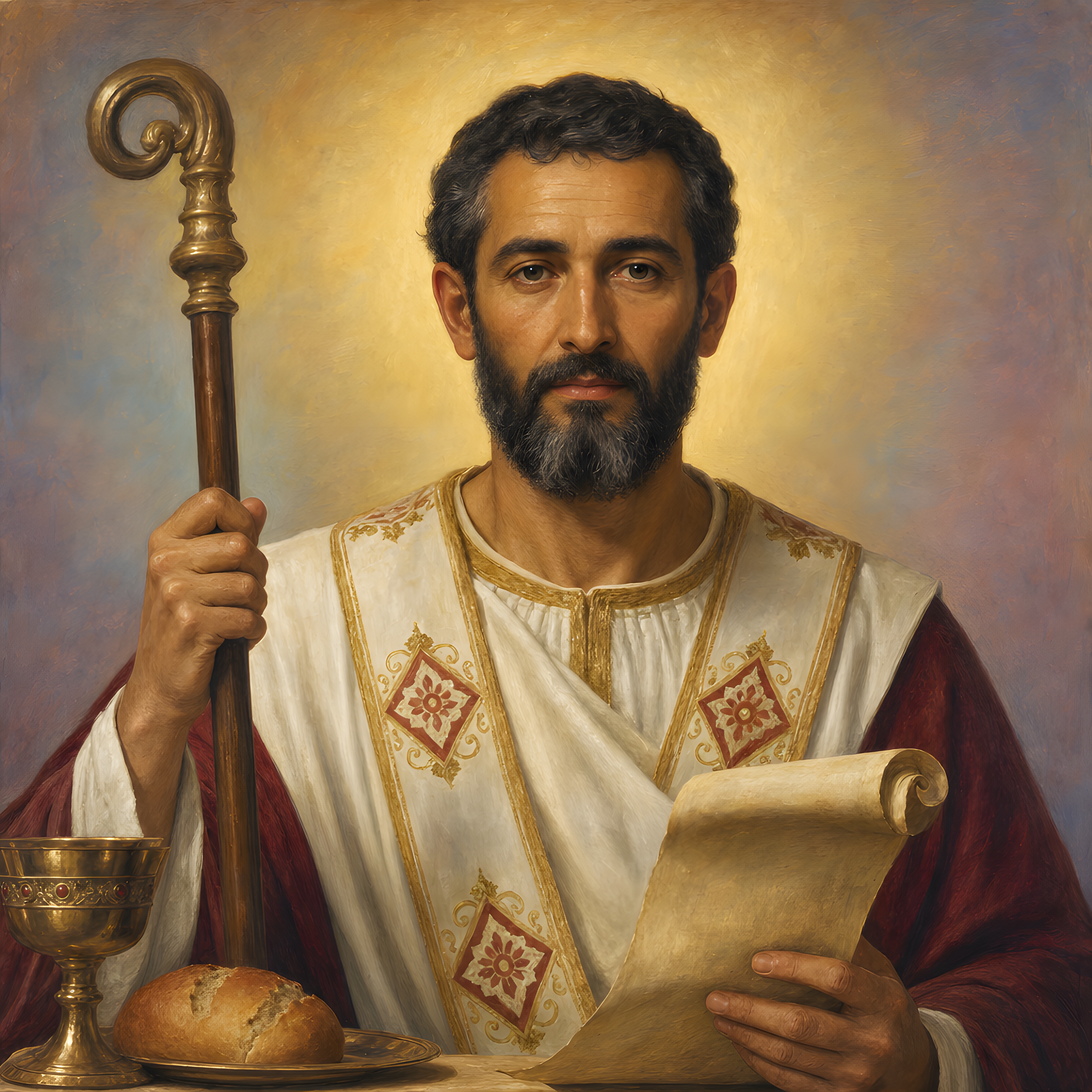 Portrait of St. Abercius