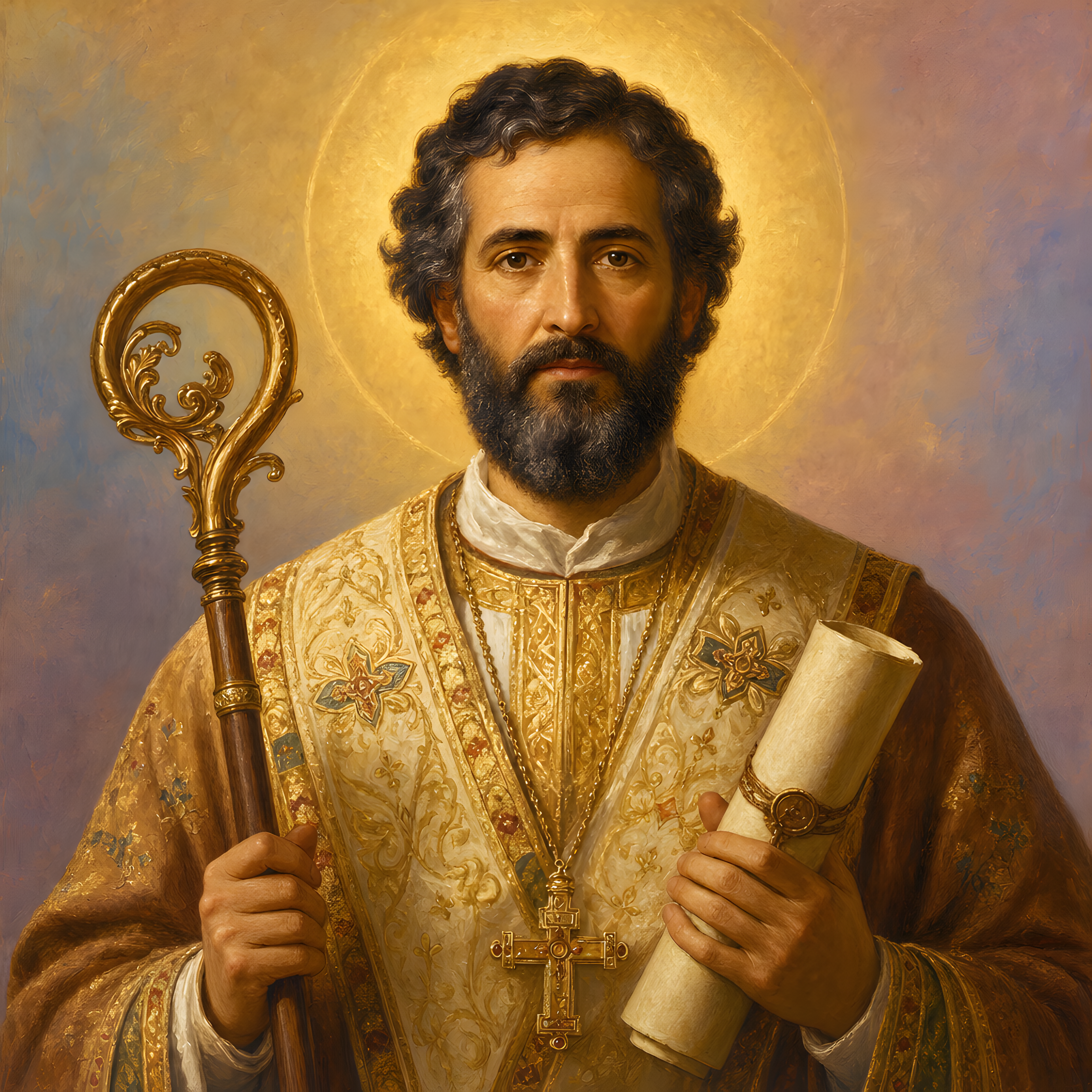 Portrait of St. Achillius of Larissa