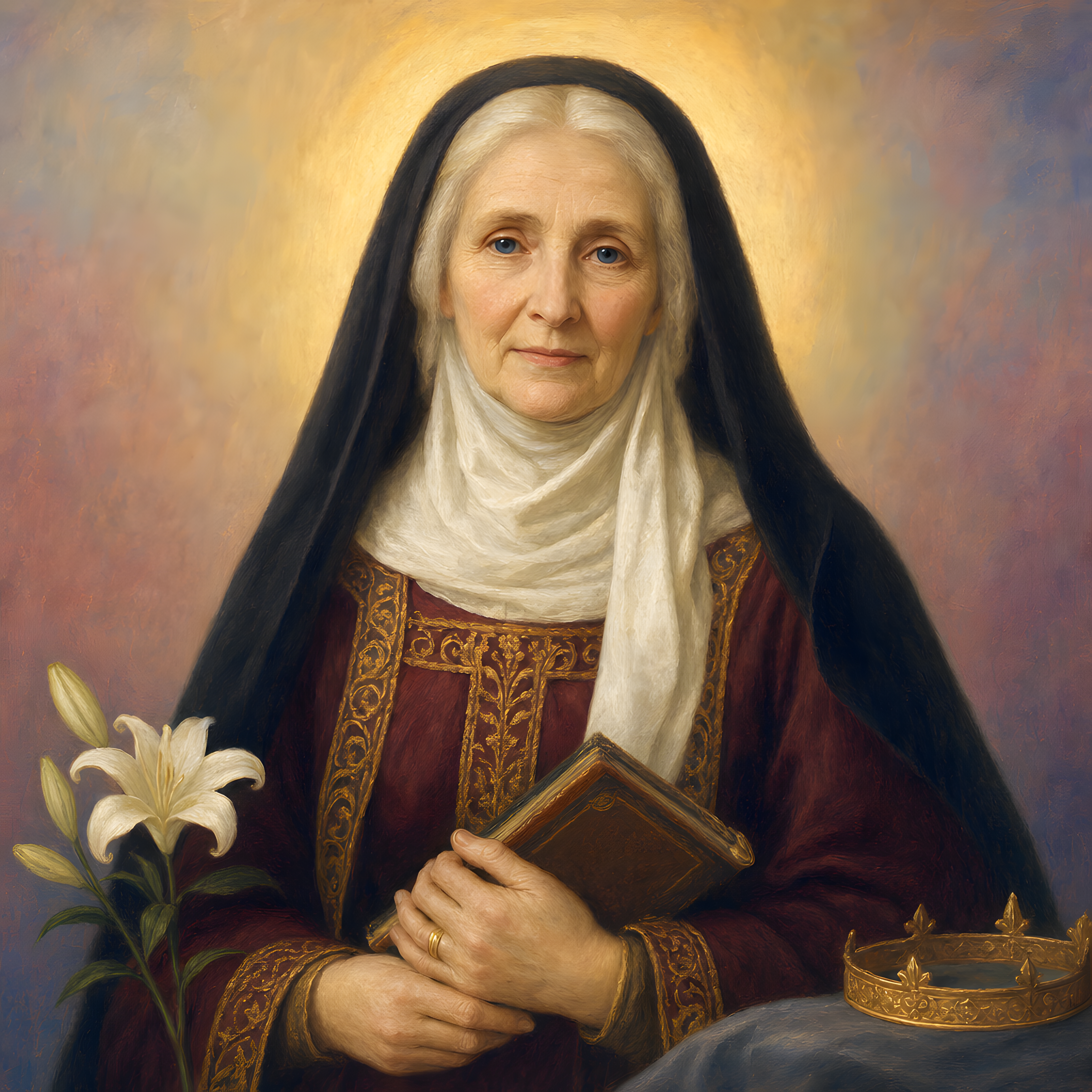 Portrait of St. Adela of Normandy