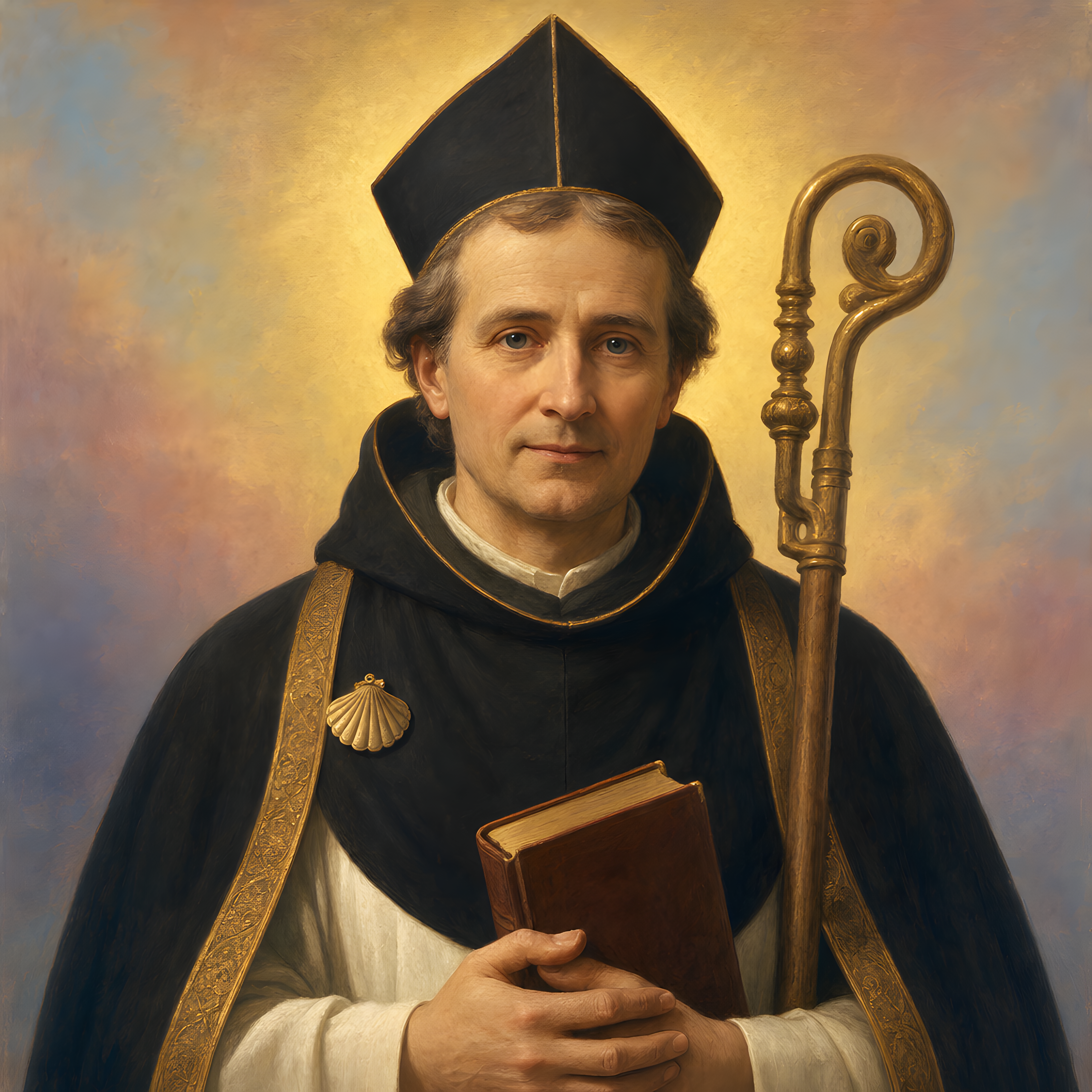 Portrait of St. Adelelmus