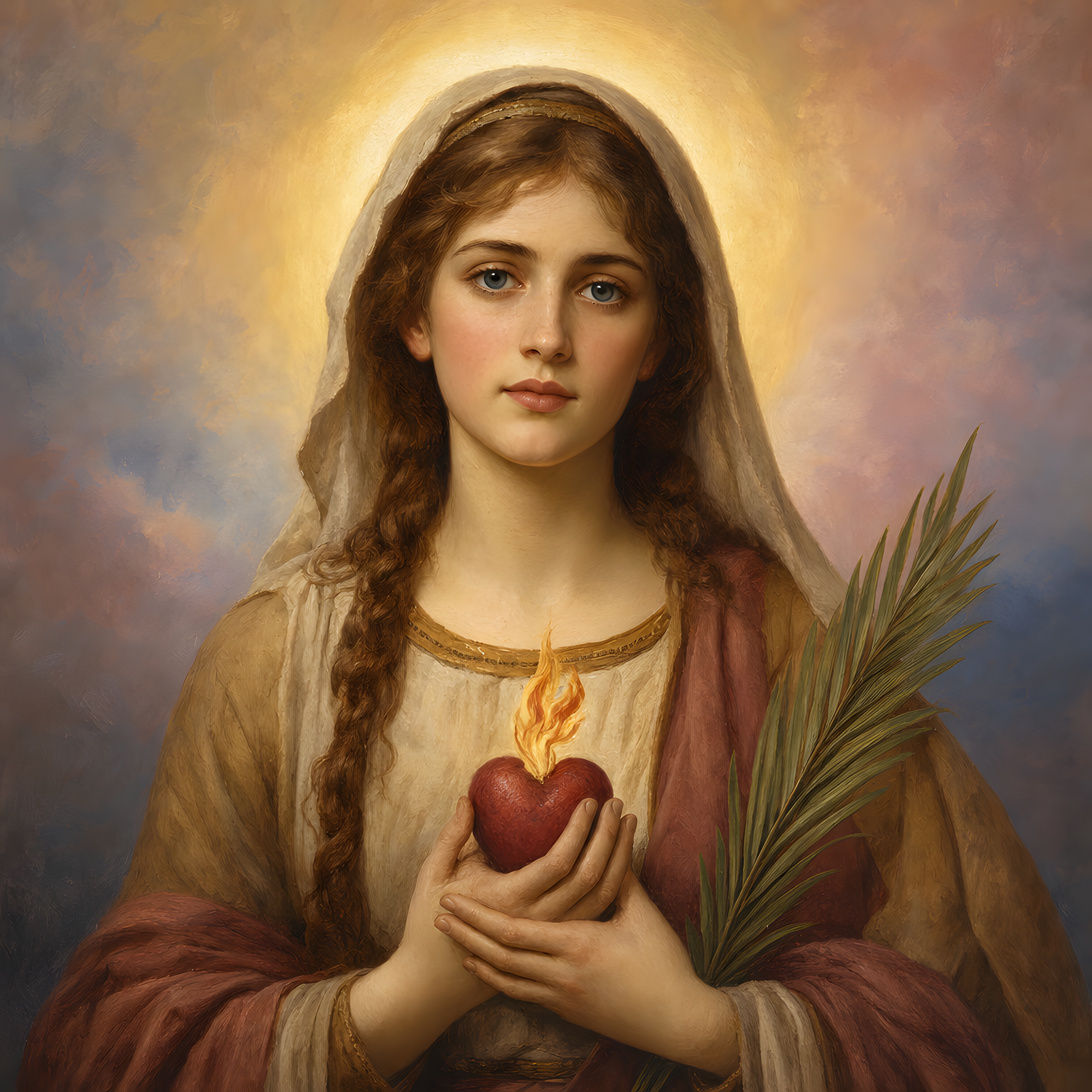 Portrait of St. Afra of Augsburg