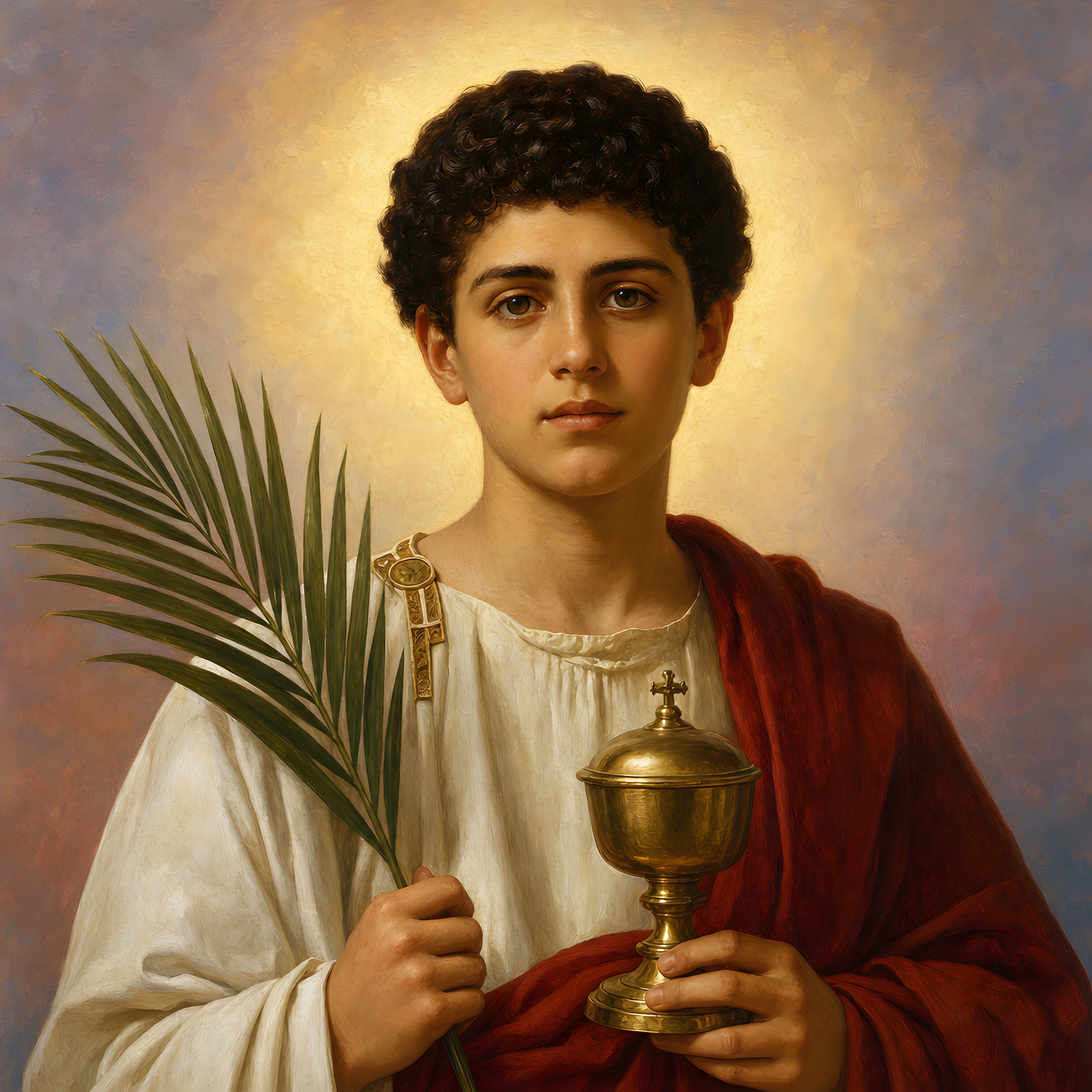 Portrait of St. Agapitus of Palestrina