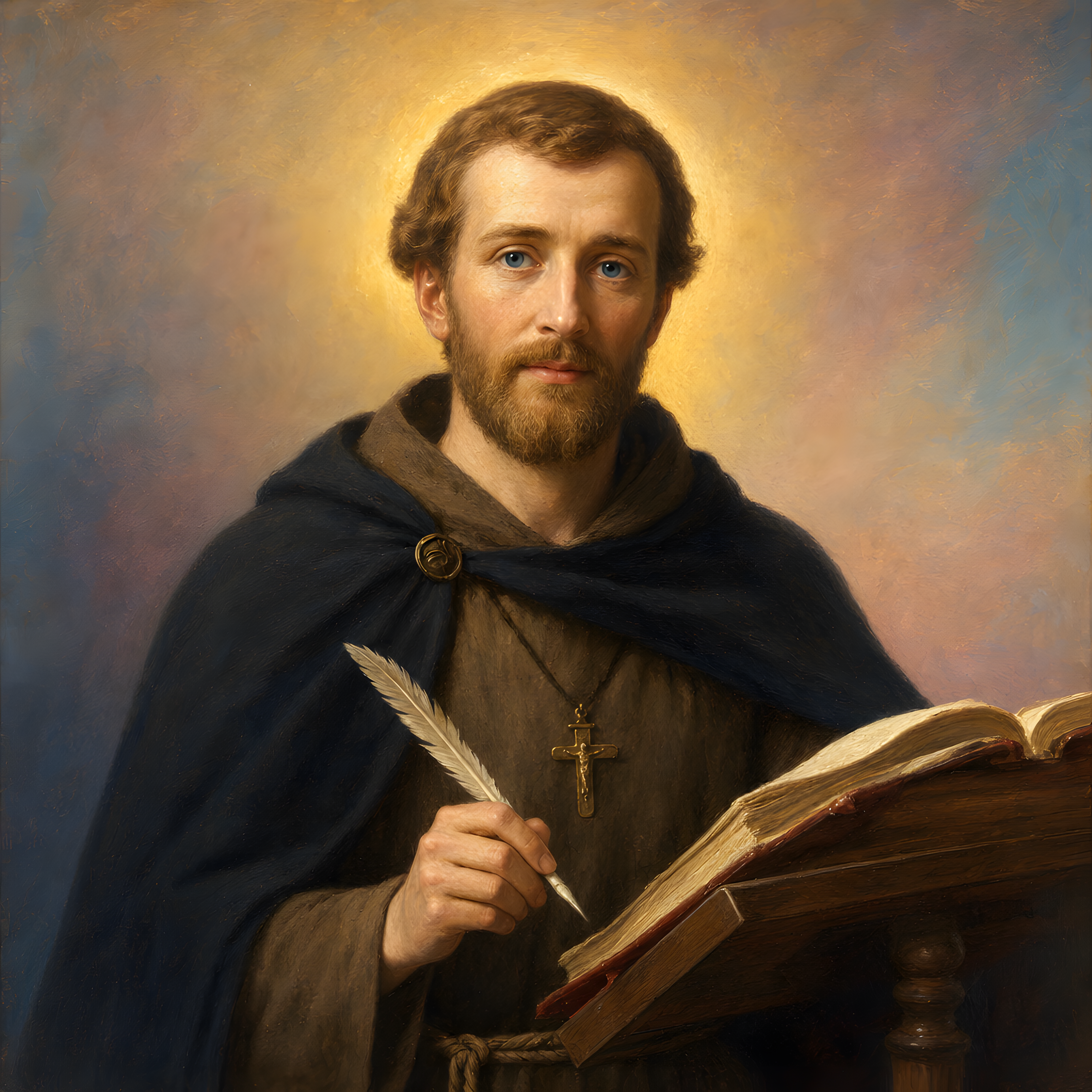 Portrait of St. Aileran