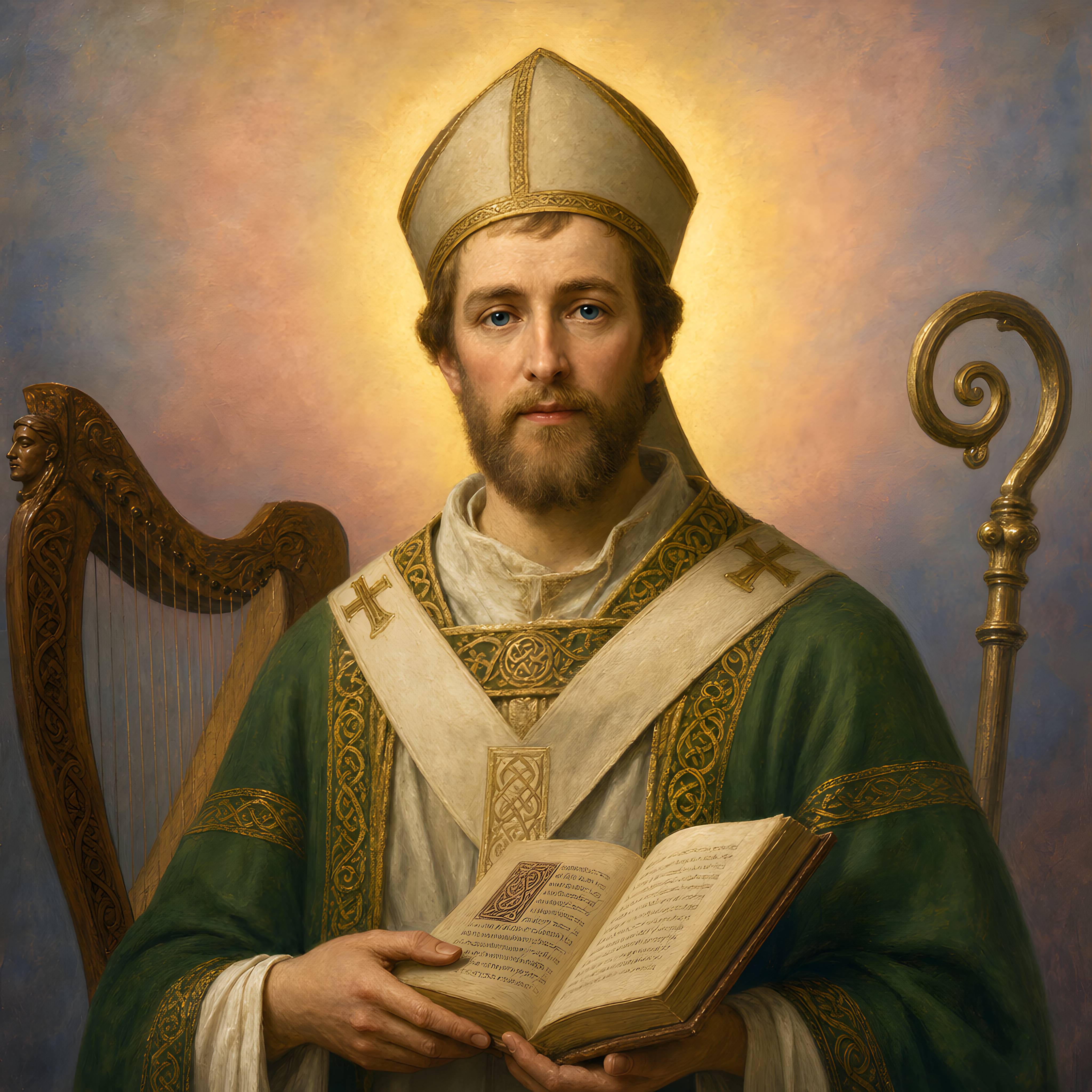 Portrait of St. Aldhelm