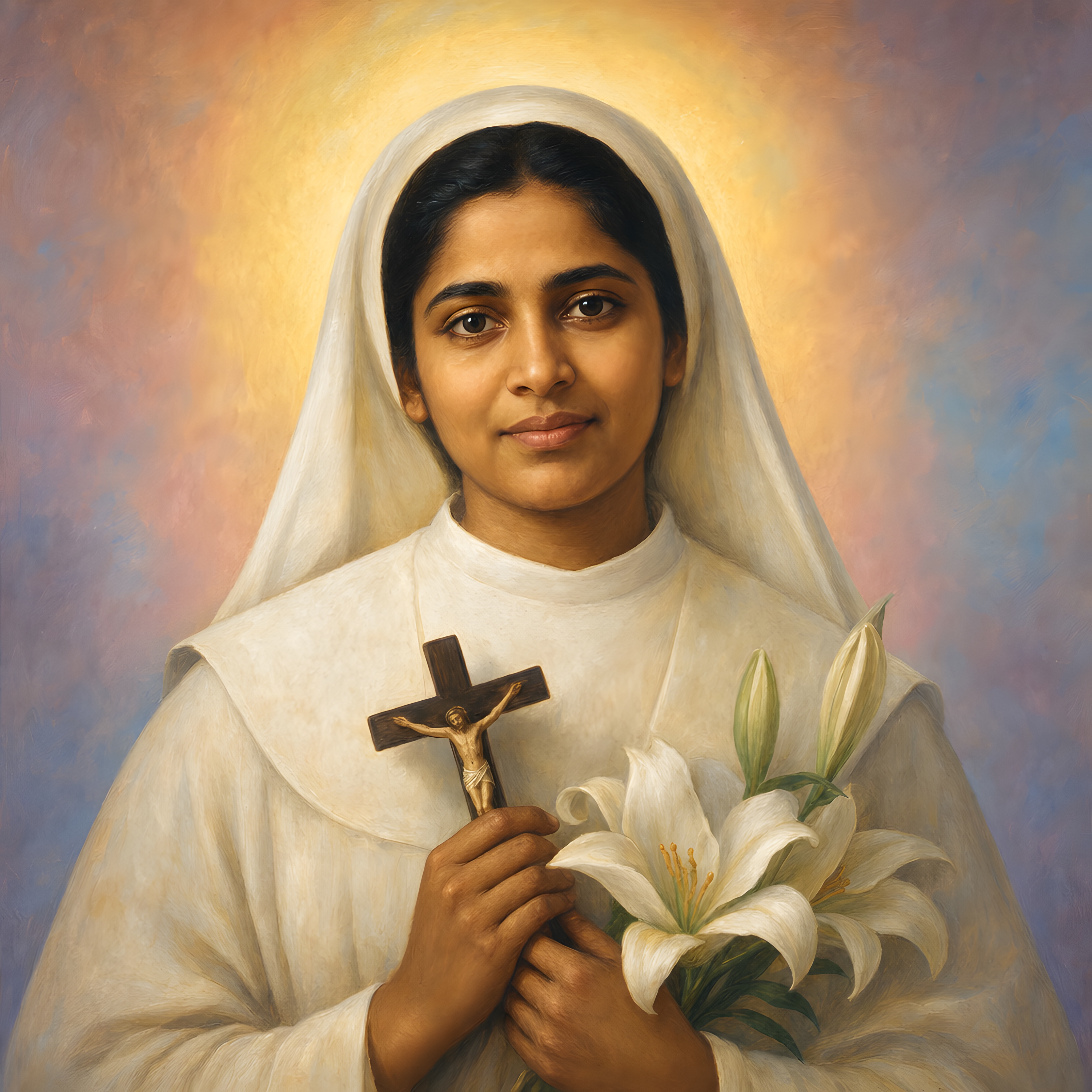 Portrait of St. Alphonsa of the Immaculate Conception