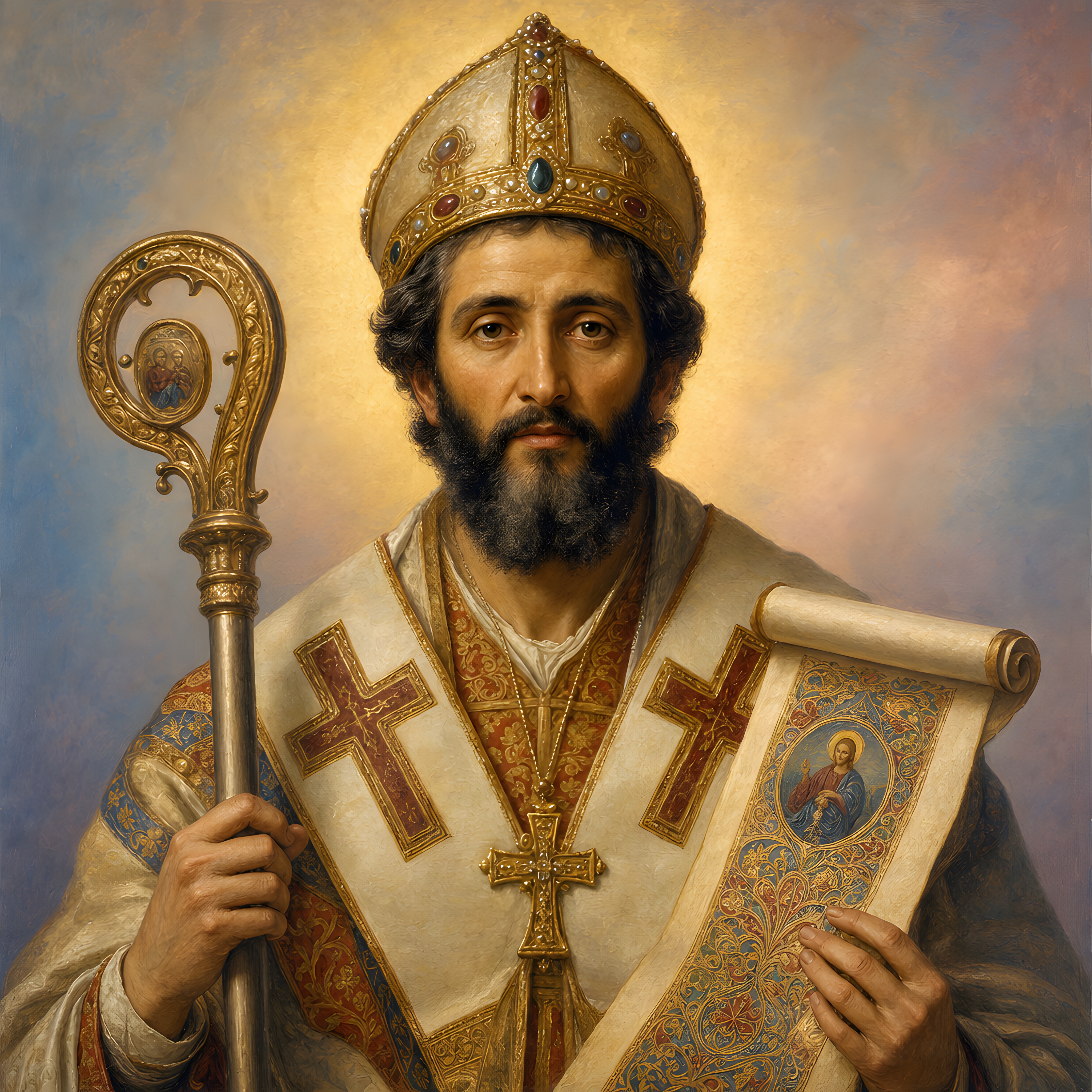 Portrait of St. Andrew of Crete