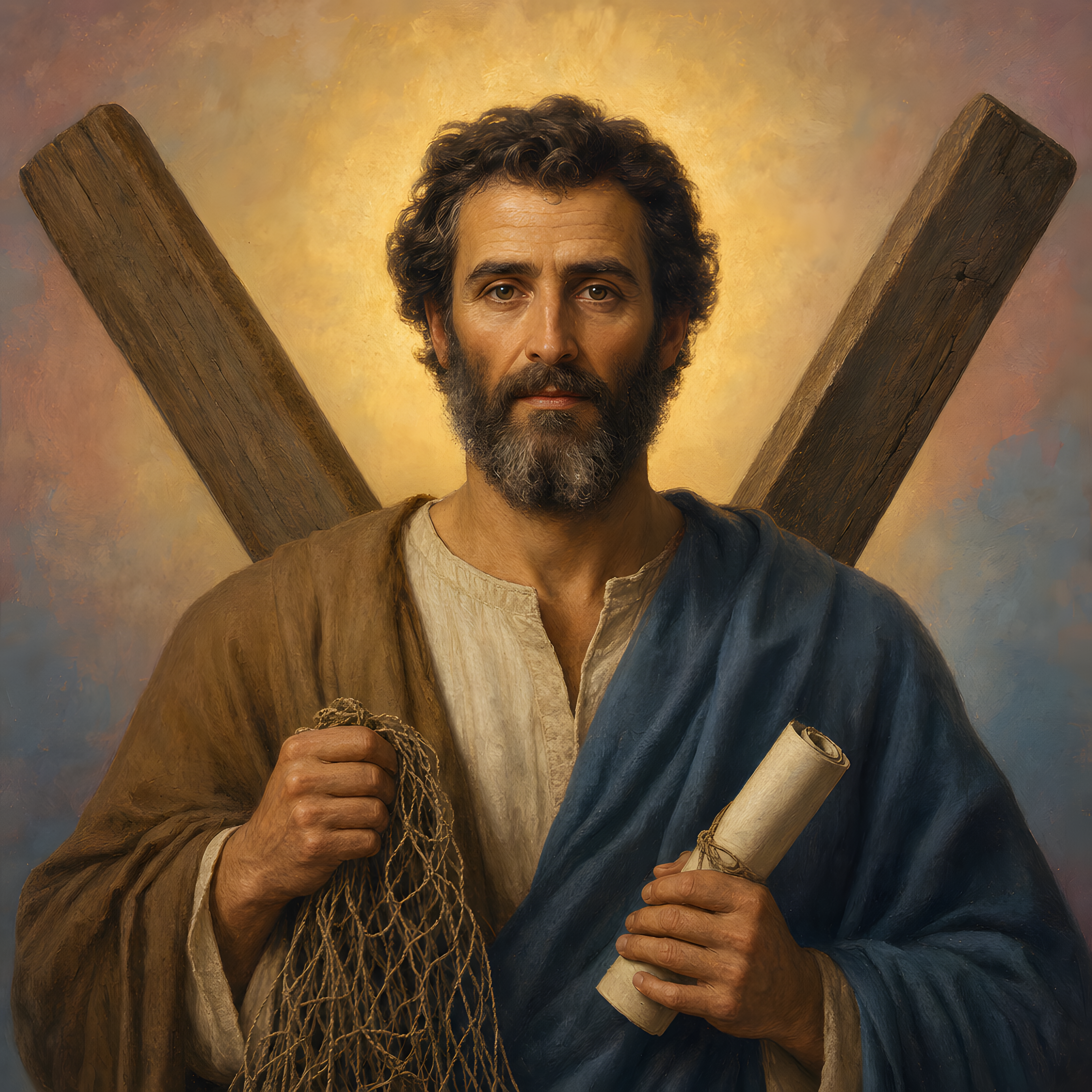 Portrait of St. Andrew the Apostle
