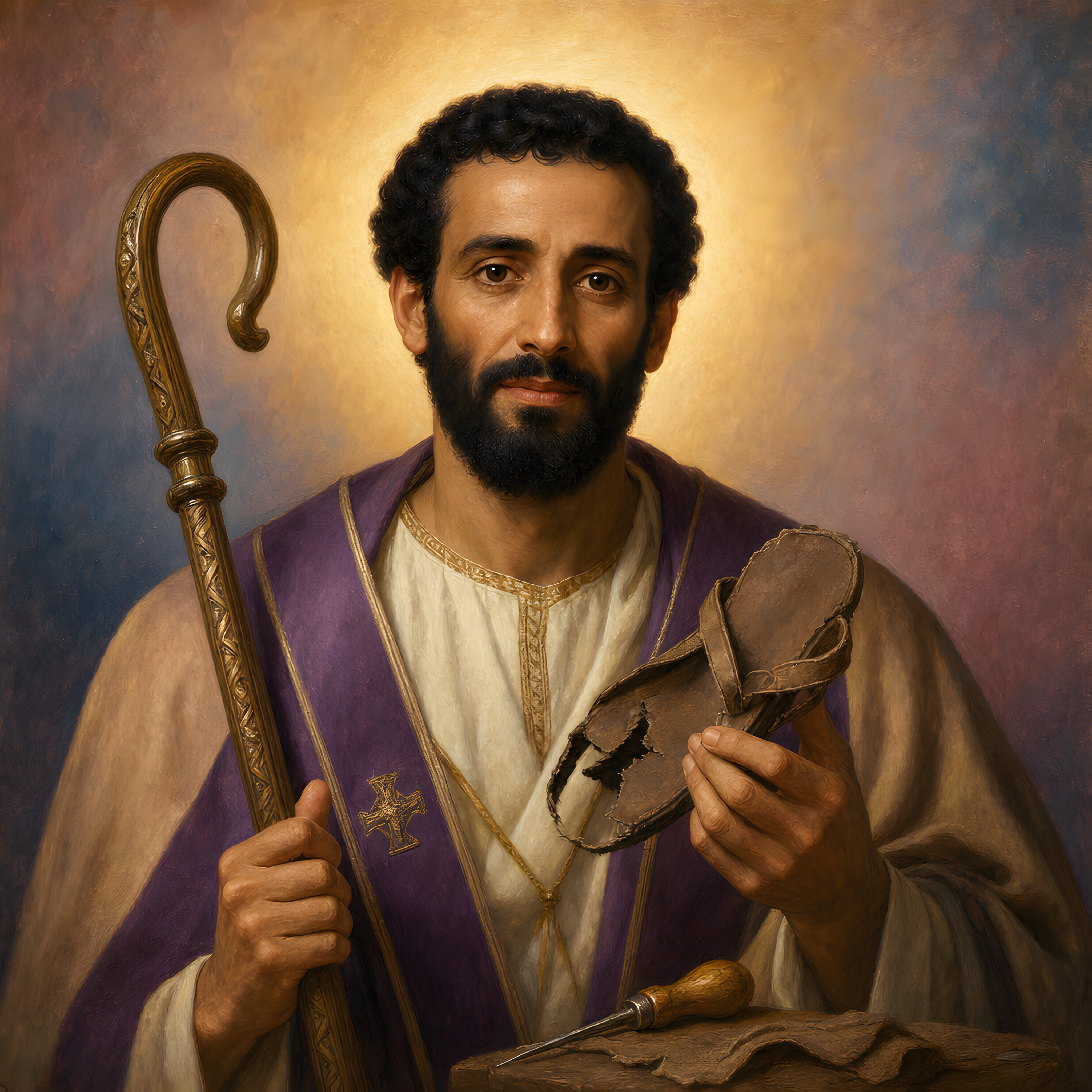 Portrait of St. Anianus