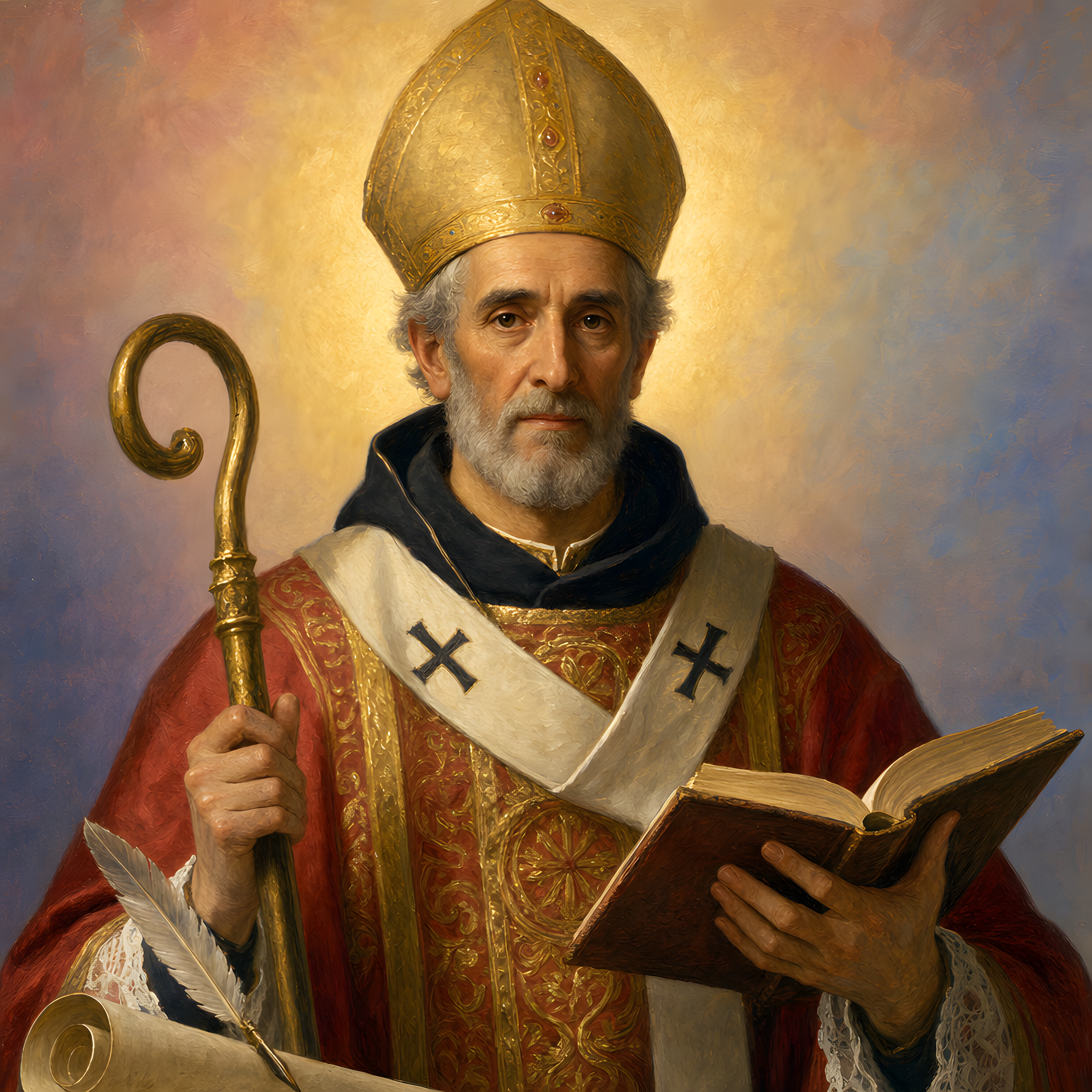 Portrait of St. Anselm of Canterbury