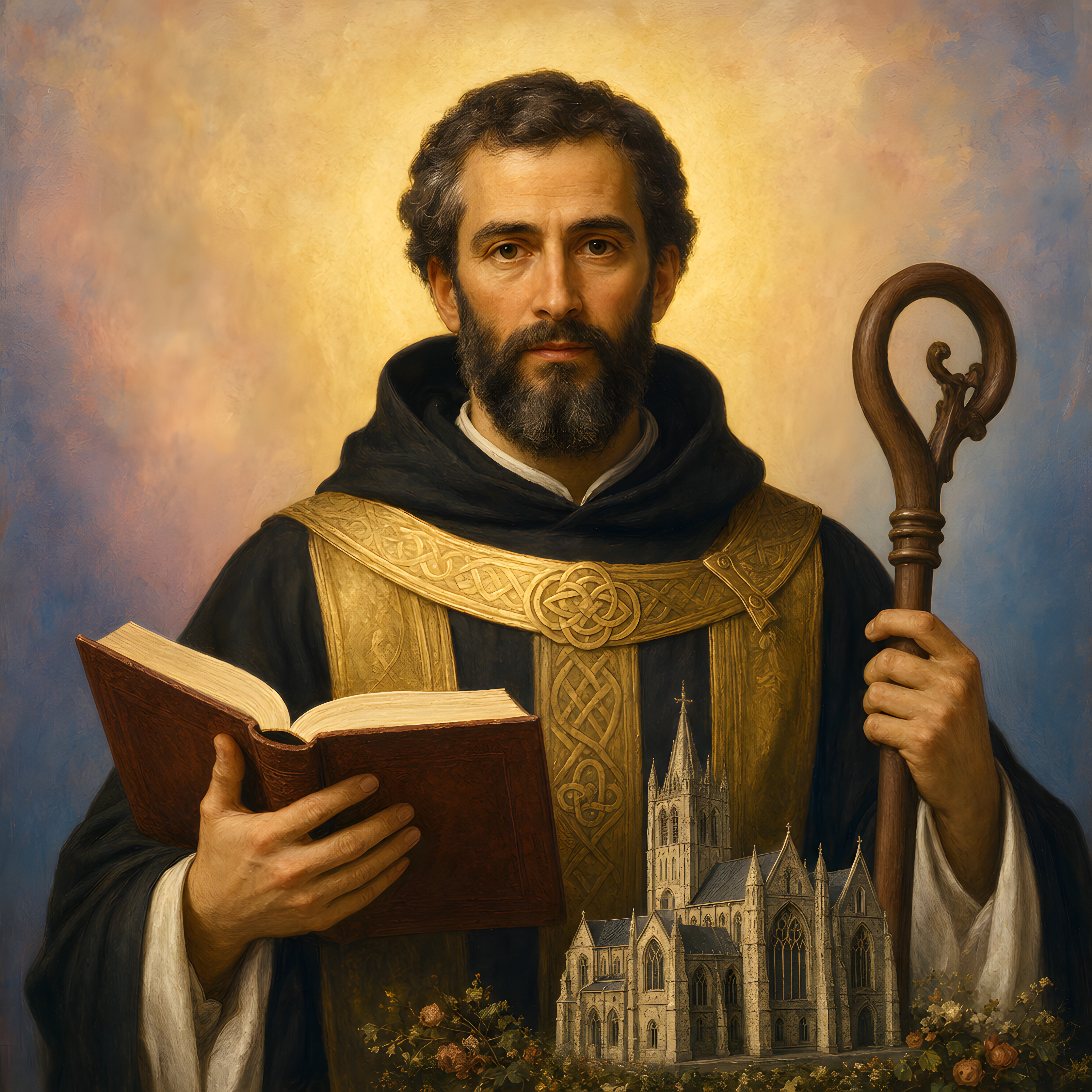 Portrait of St. Augustine of Canterbury