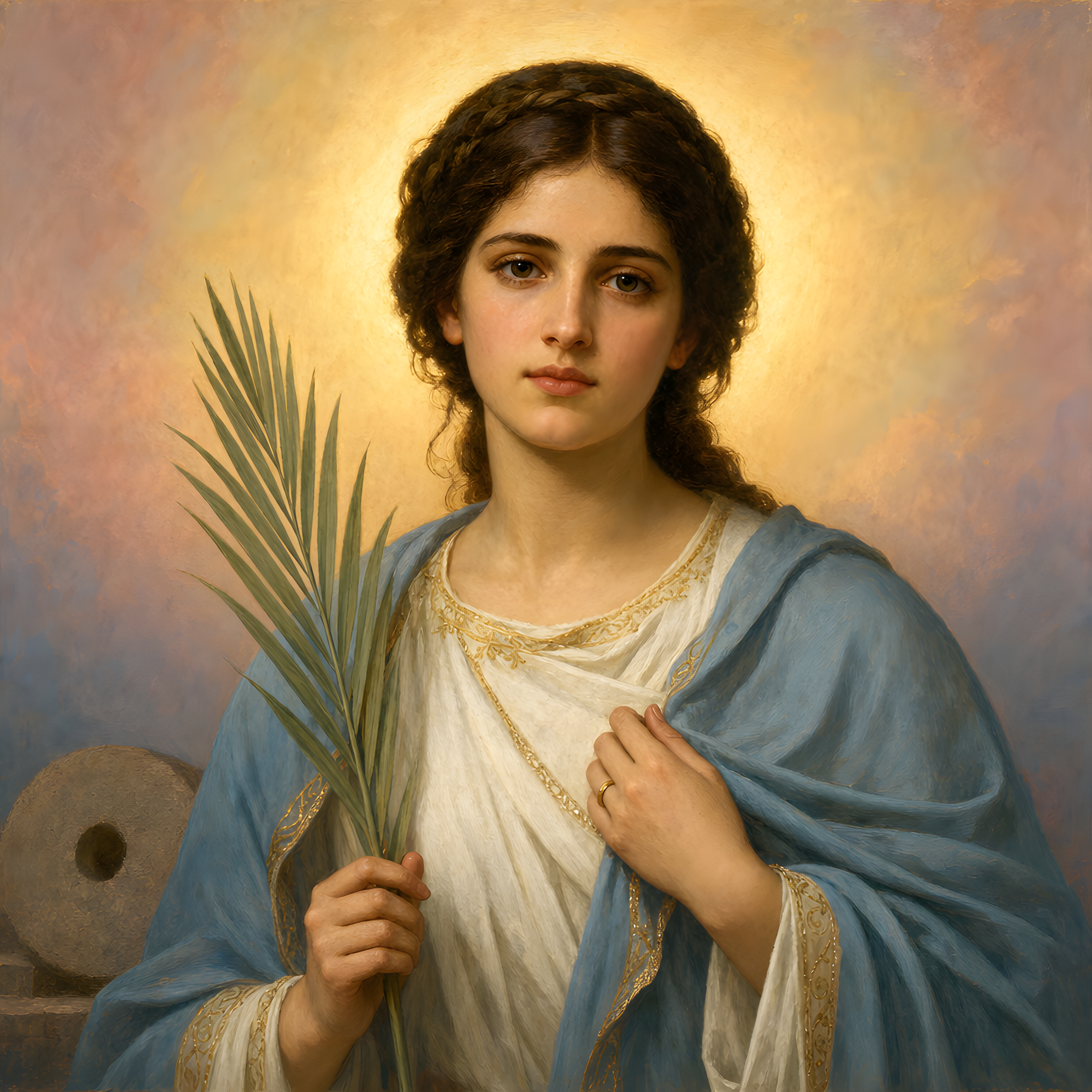 Portrait of St. Aurea of Ostia