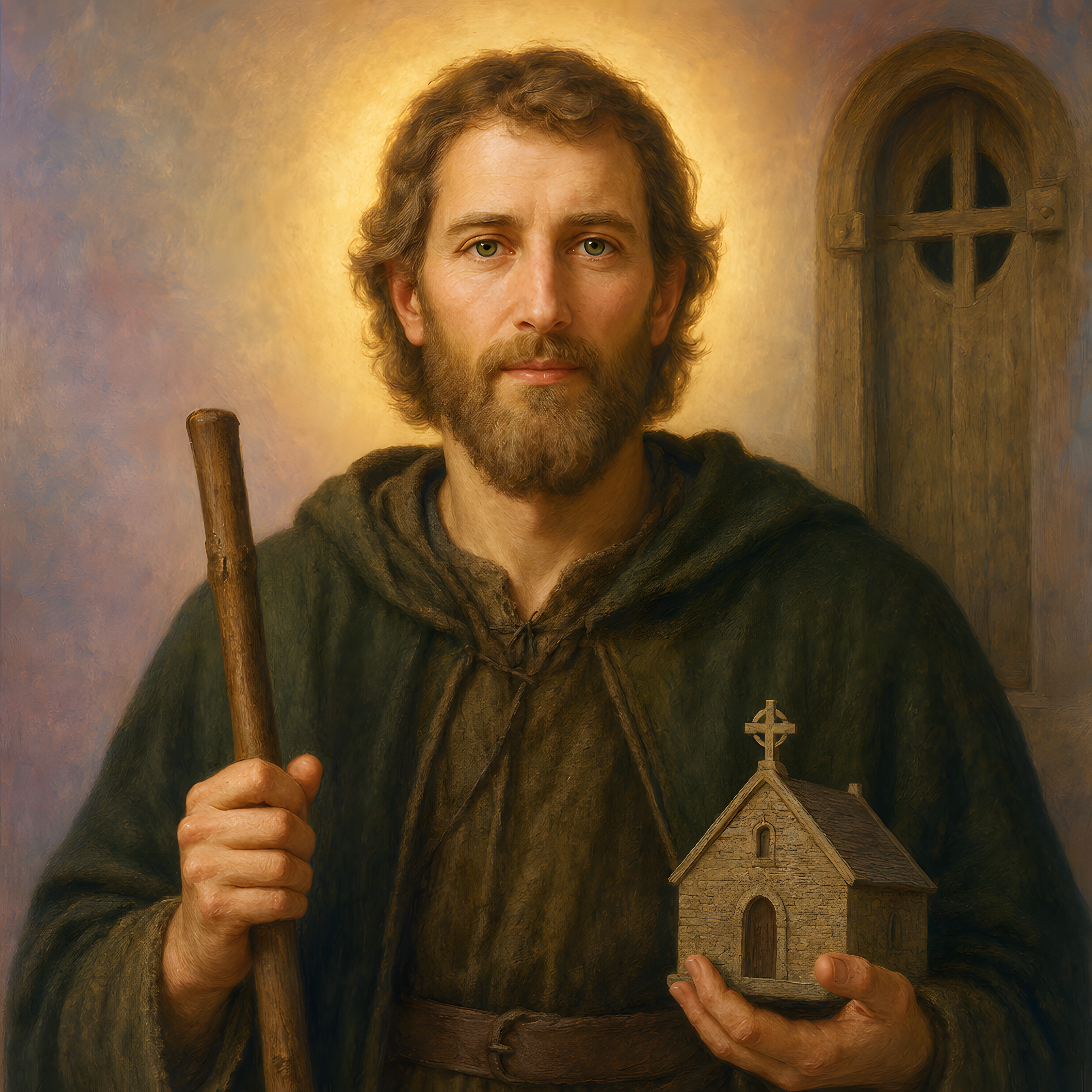 Portrait of St. Baglan