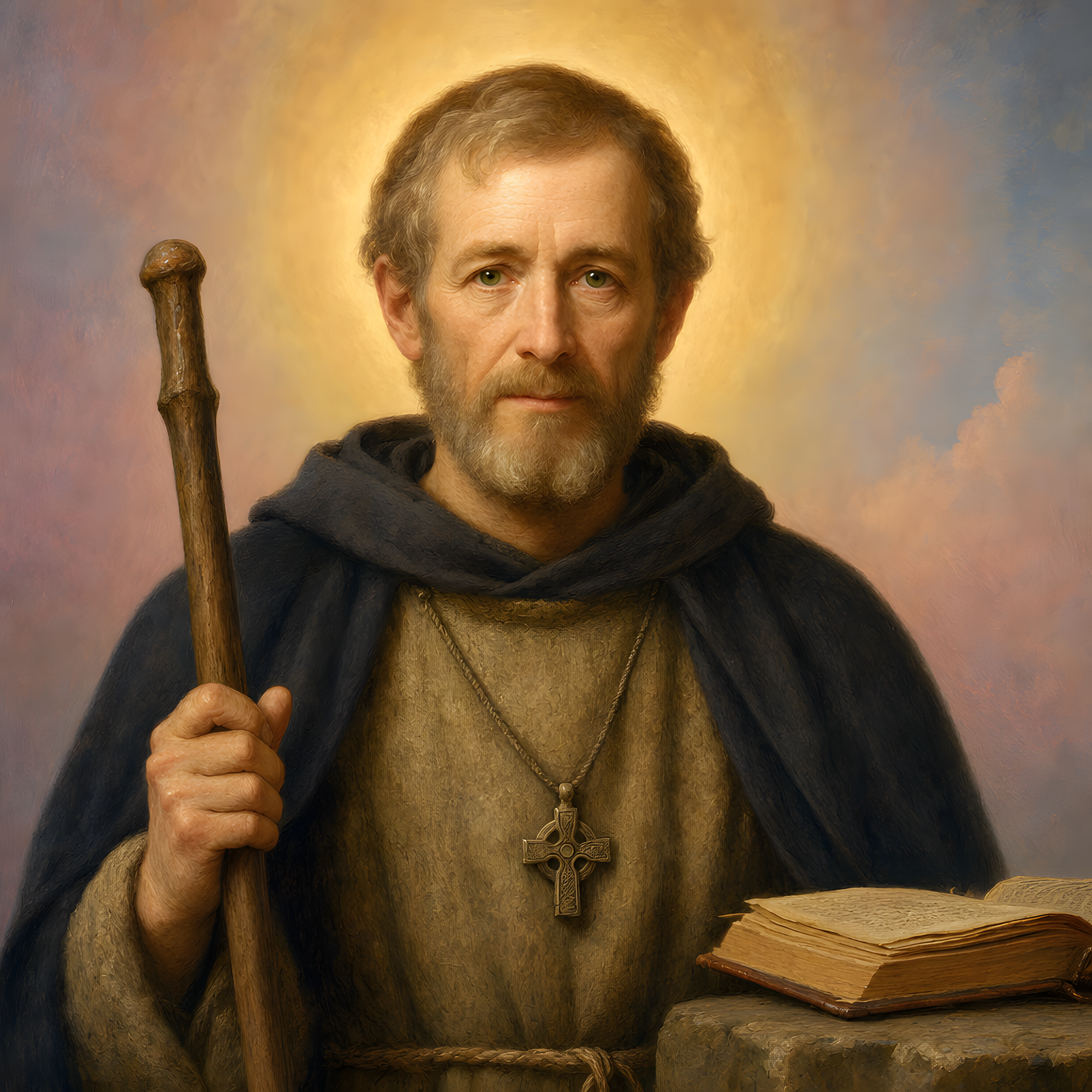 Portrait of St. Baithin