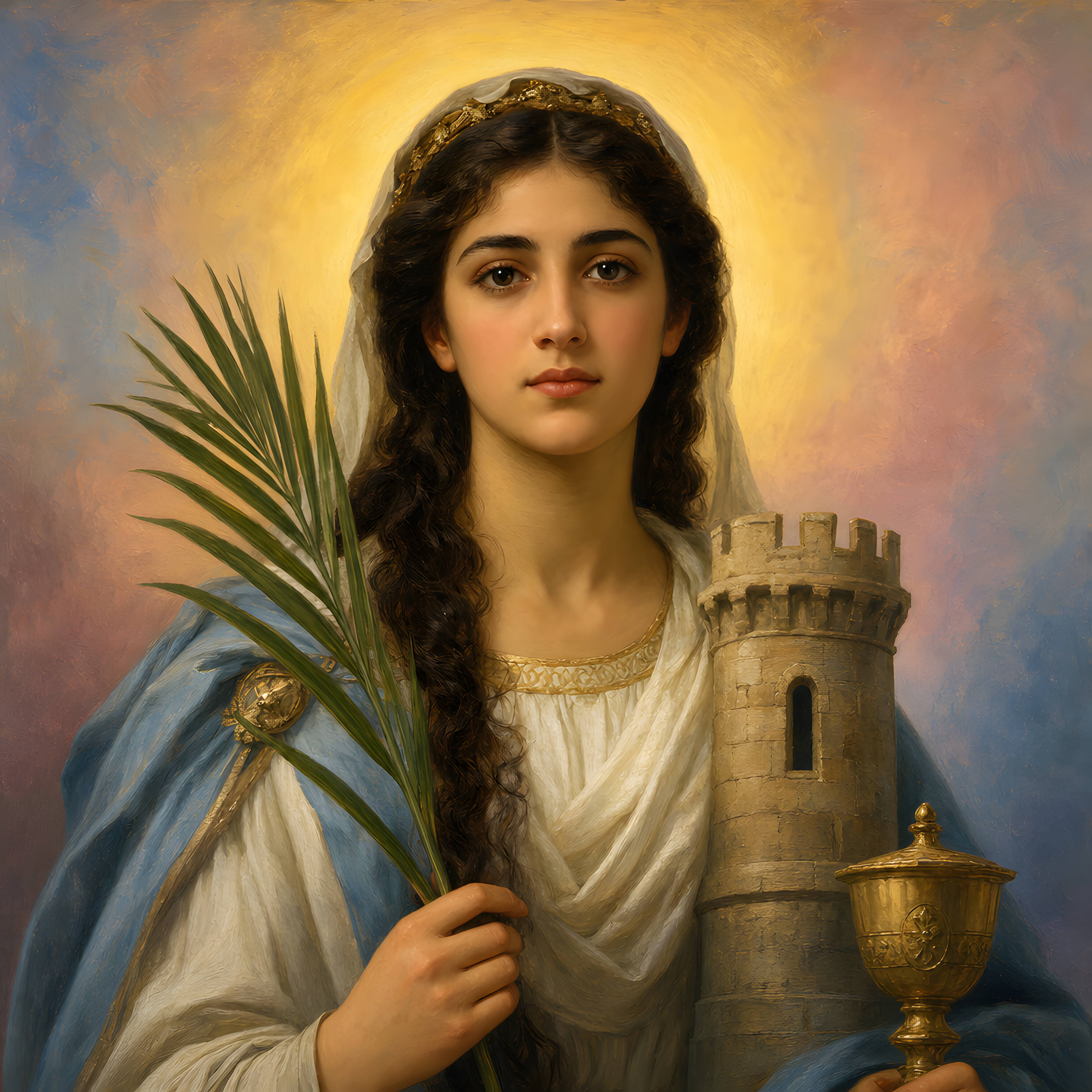 Portrait of St. Barbara