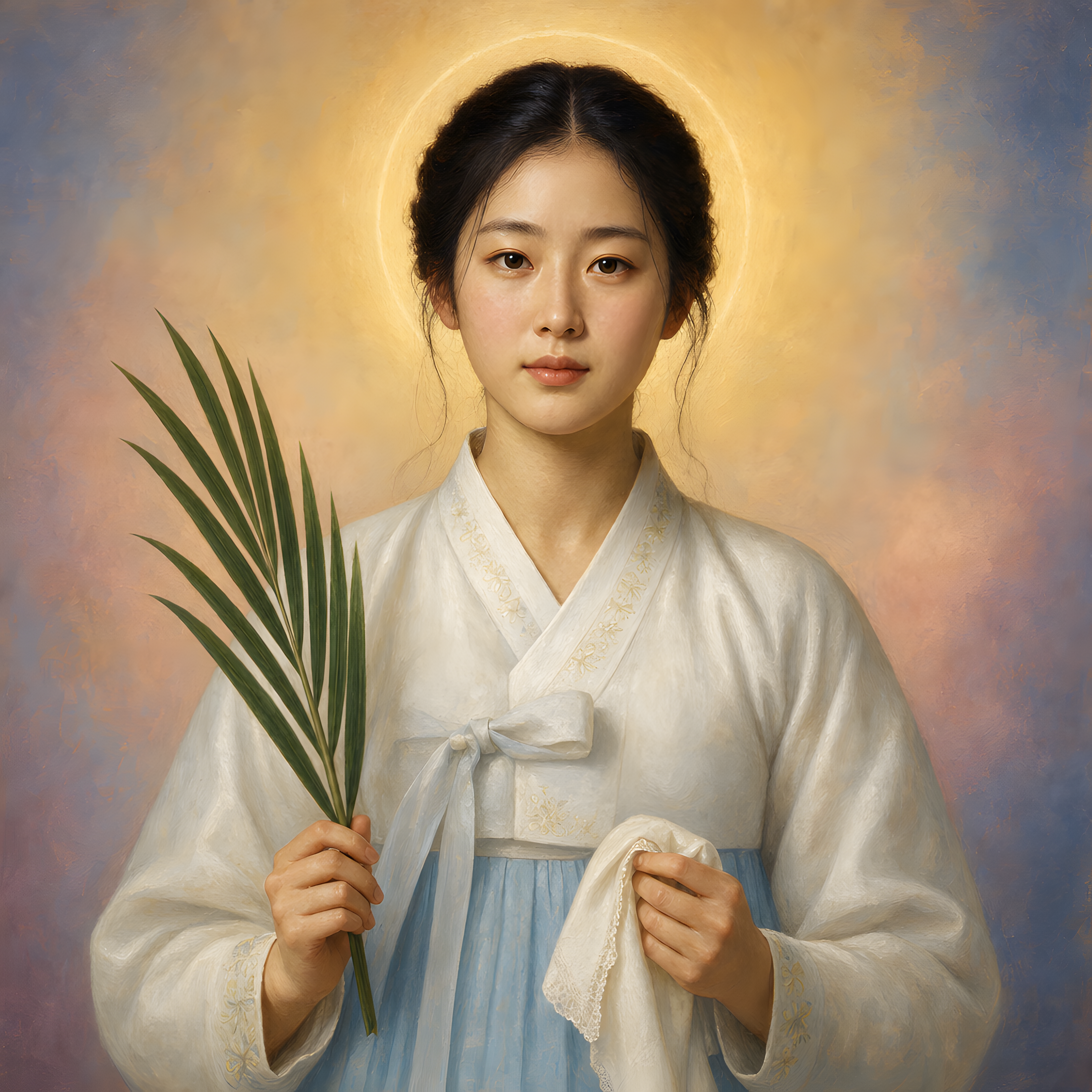 Portrait of St. Barbara Ch'oe Yong-i