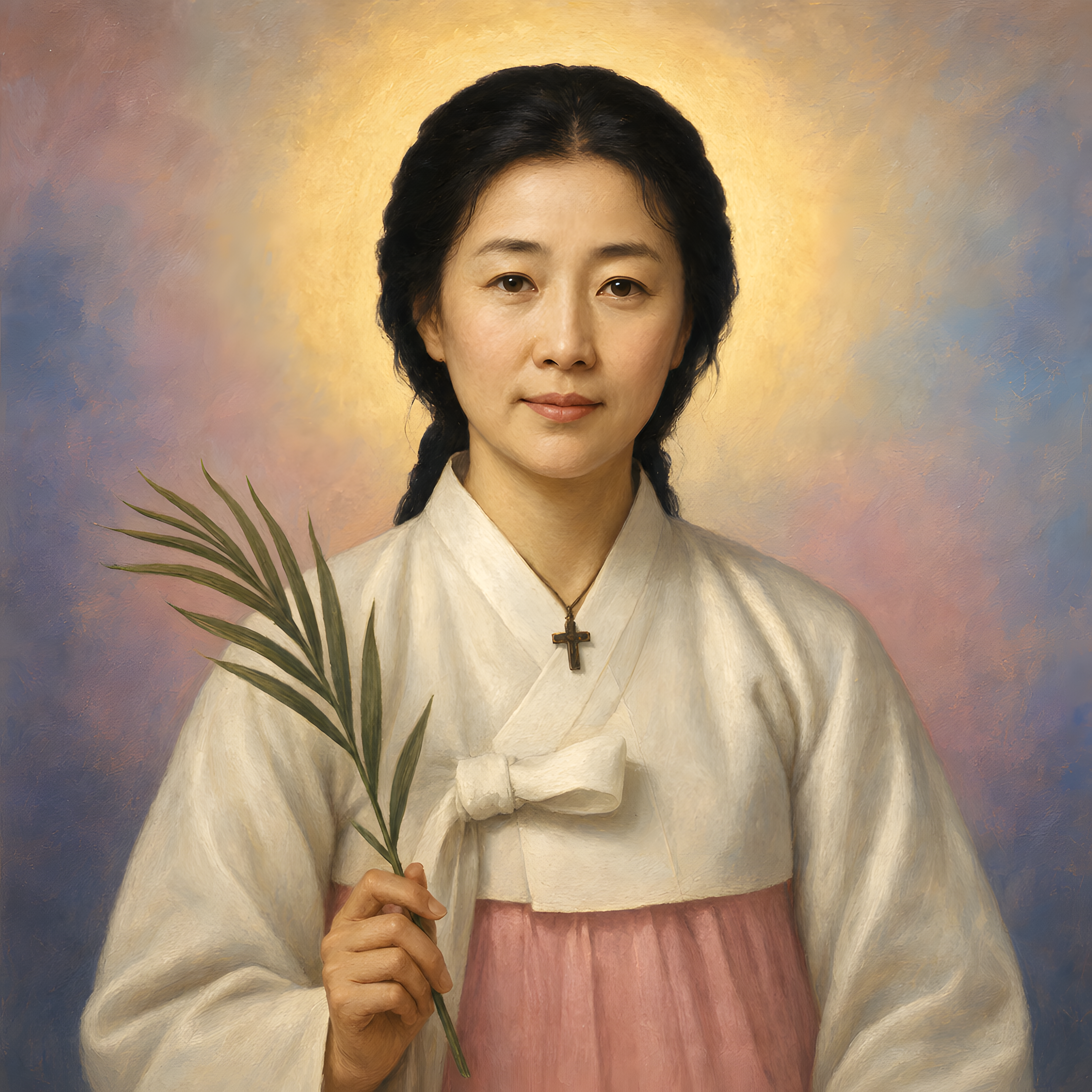 Portrait of St. Barbara Han Agi