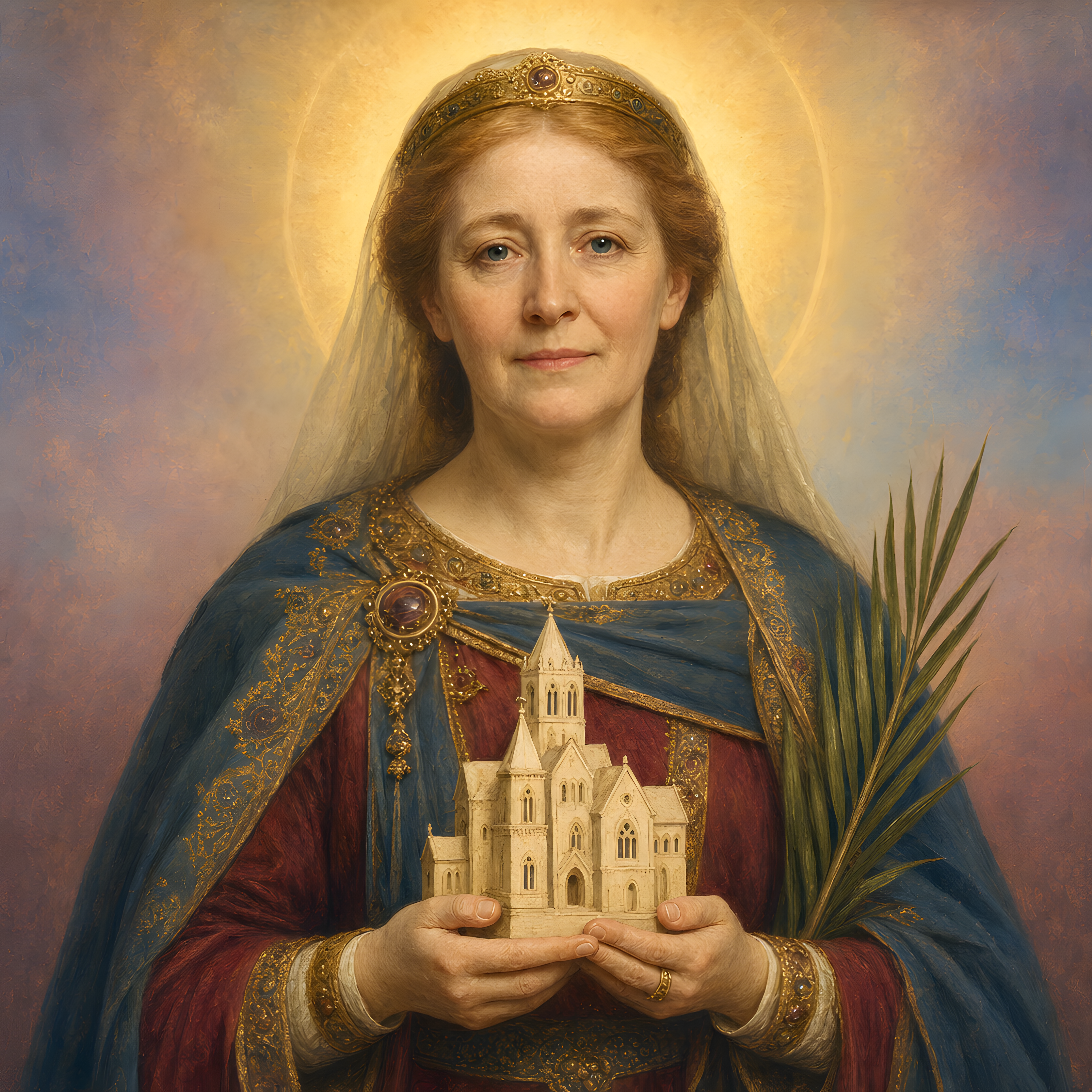 Portrait of St. Bathildis
