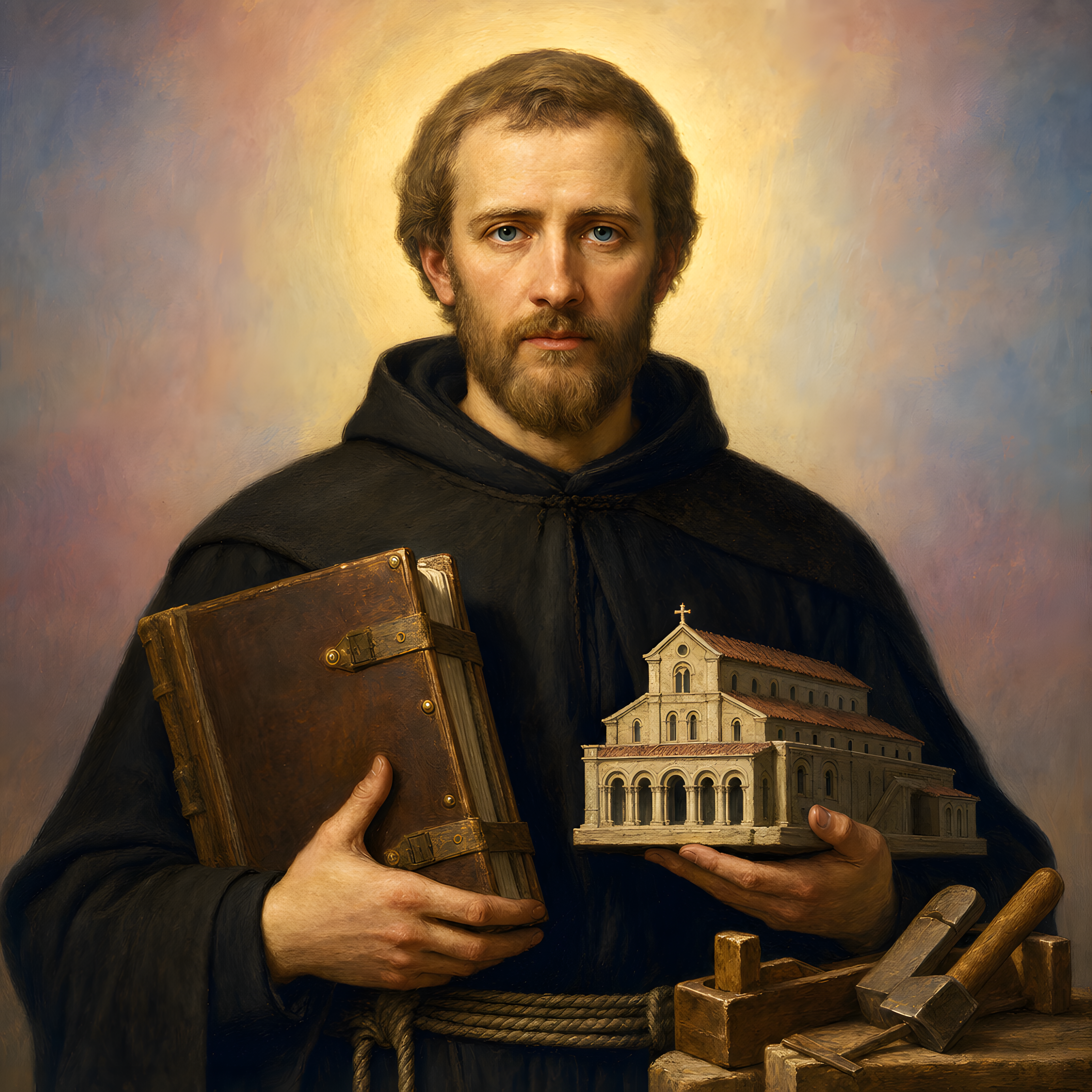 Portrait of St. Benedict Biscop