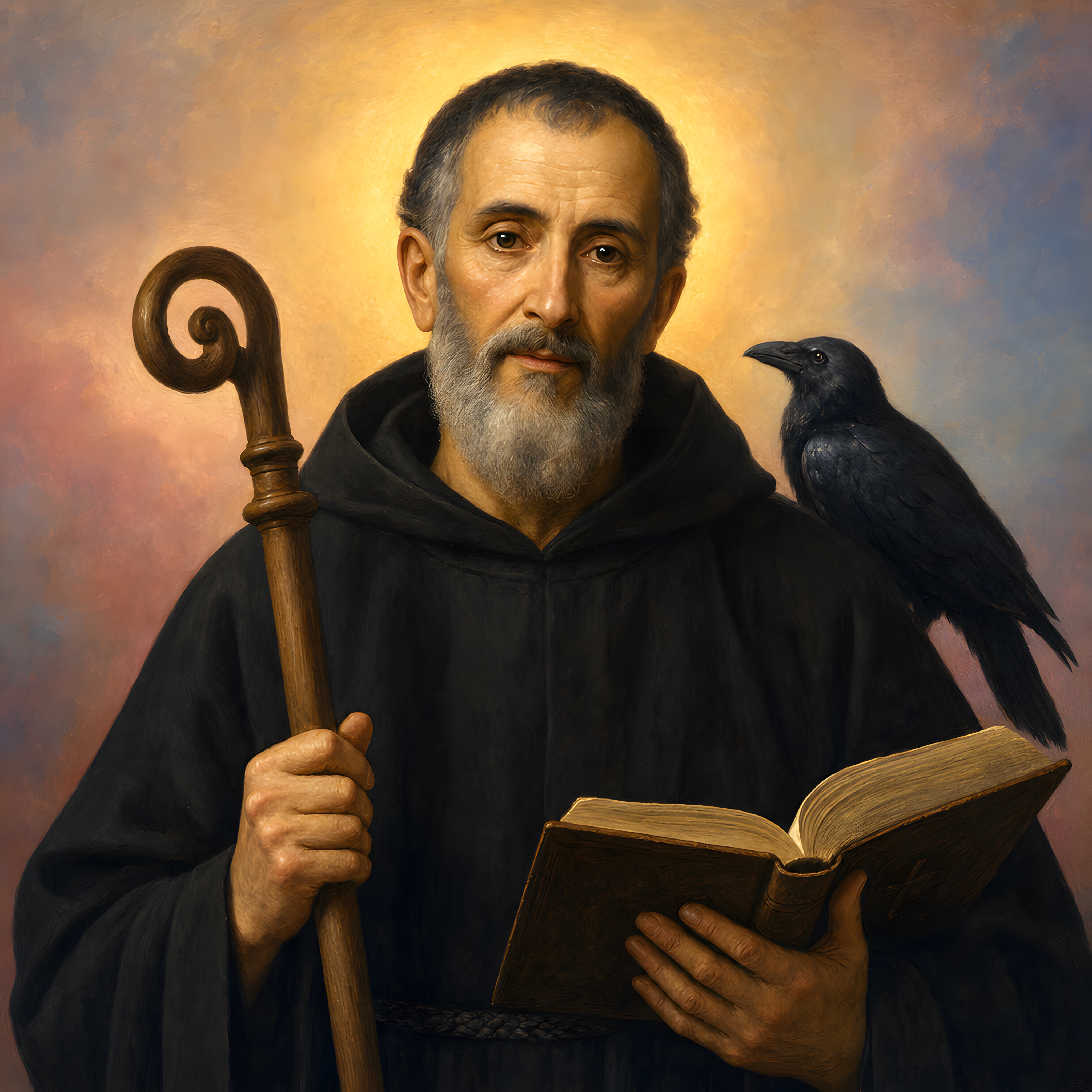 Portrait of St. Benedict of Nursia