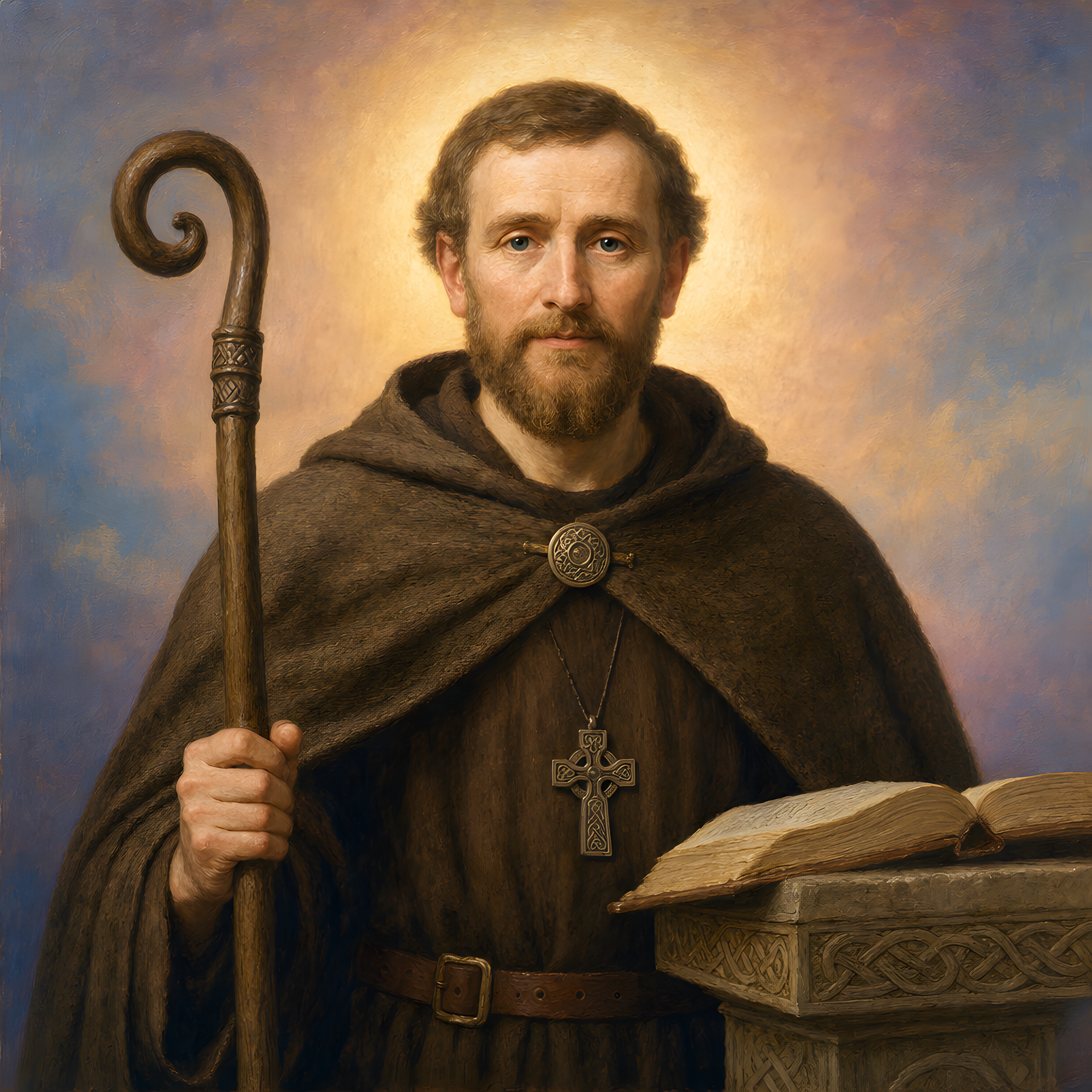 Portrait of St. Berach