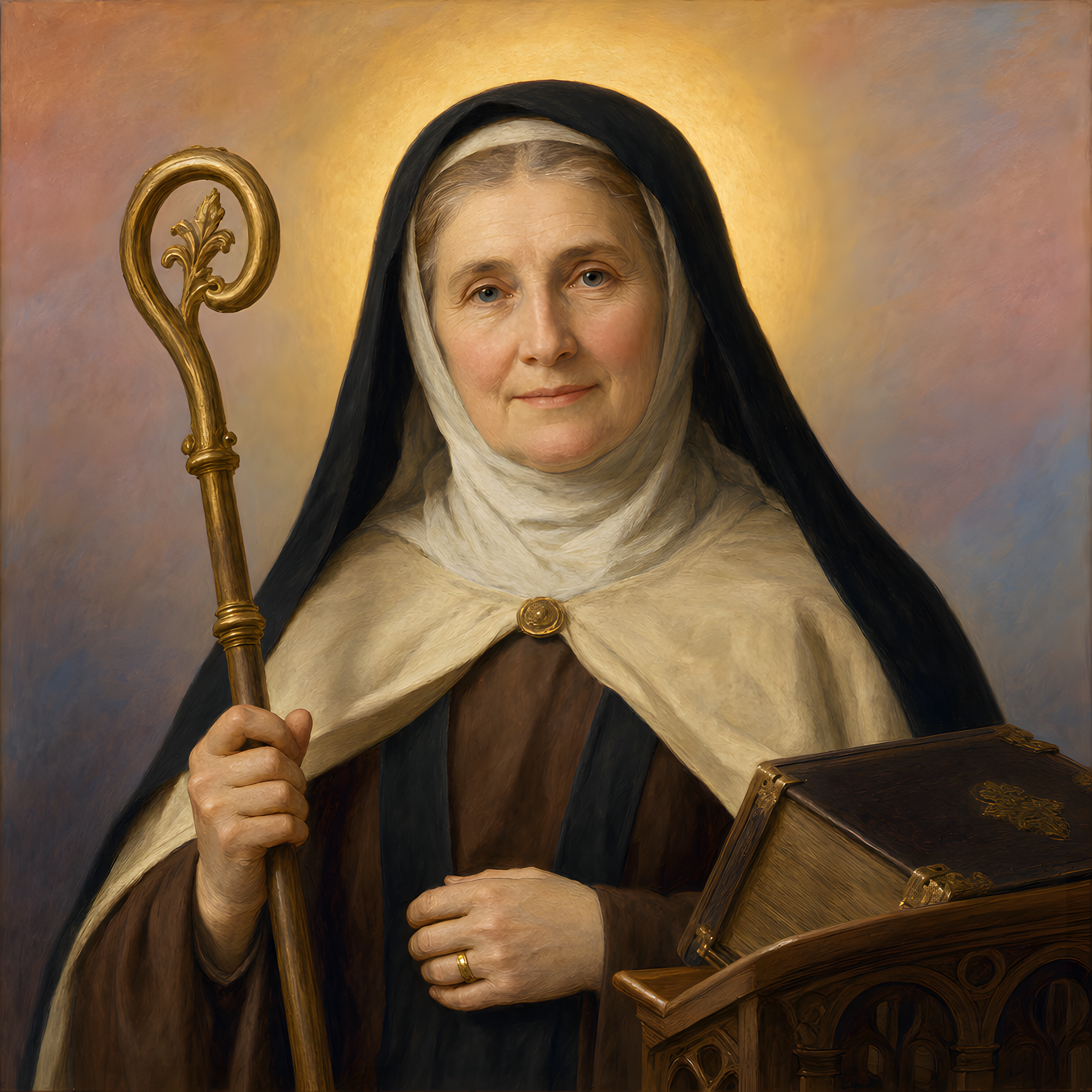 Portrait of St. Bilhildis