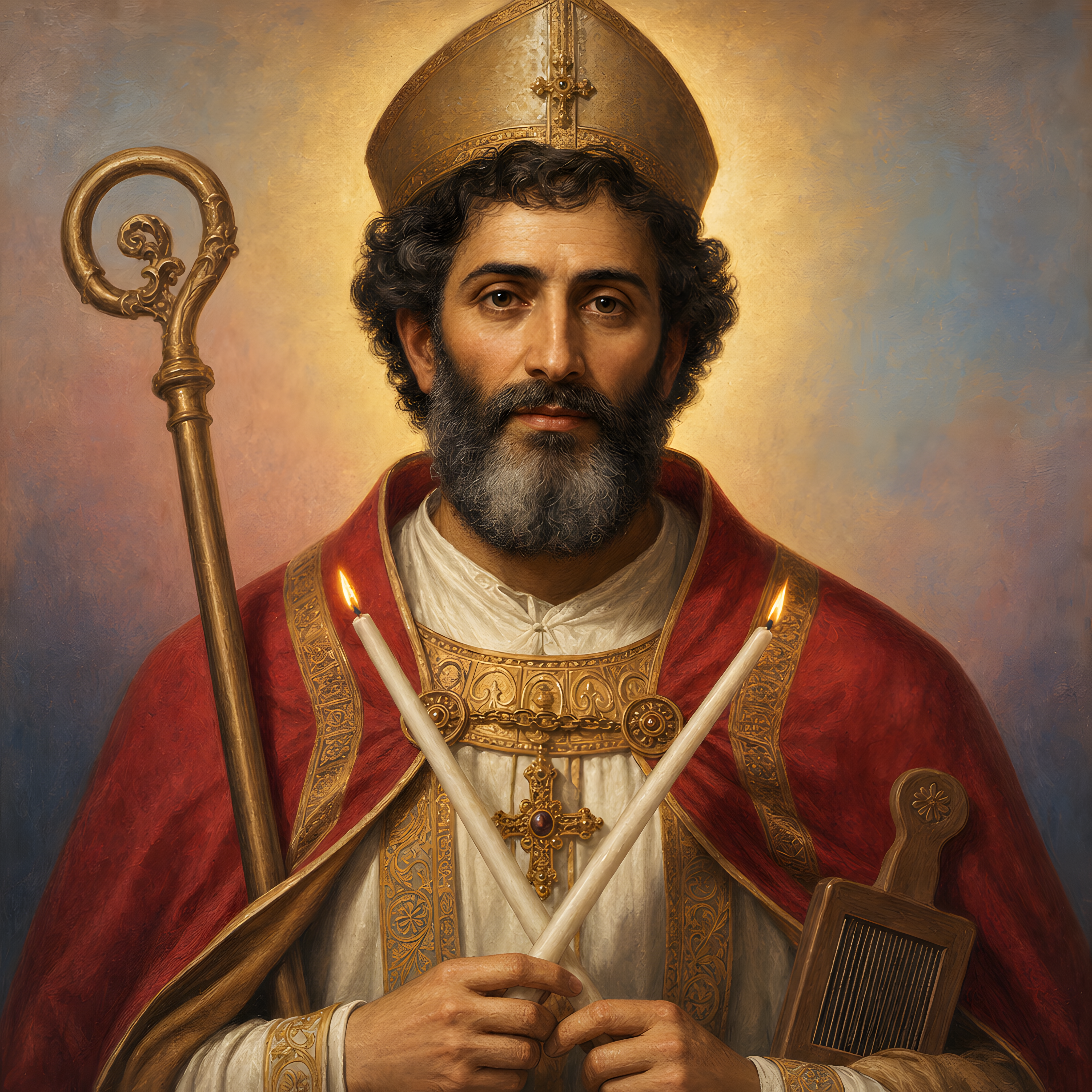 Portrait of St. Blaise