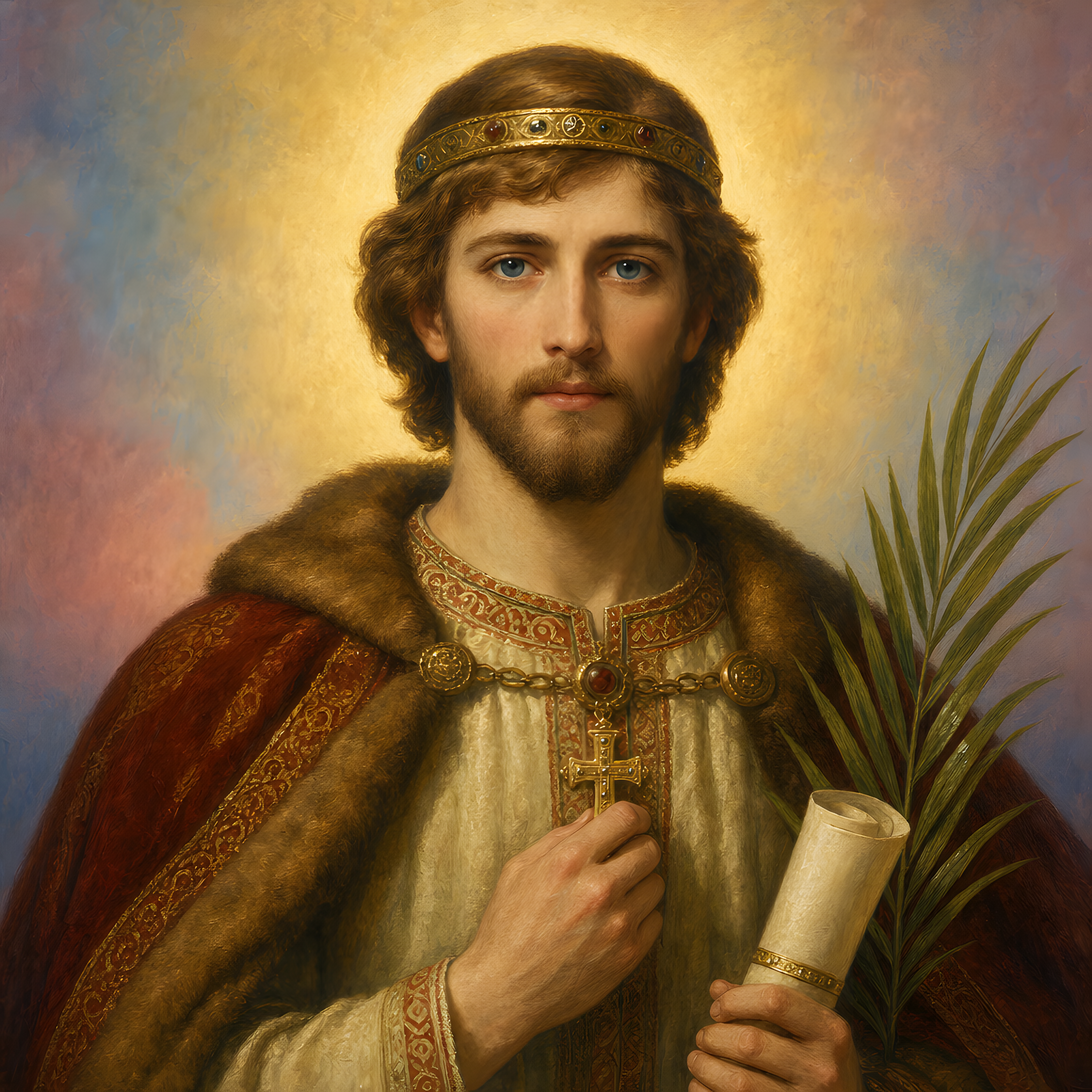 Portrait of St. Boris