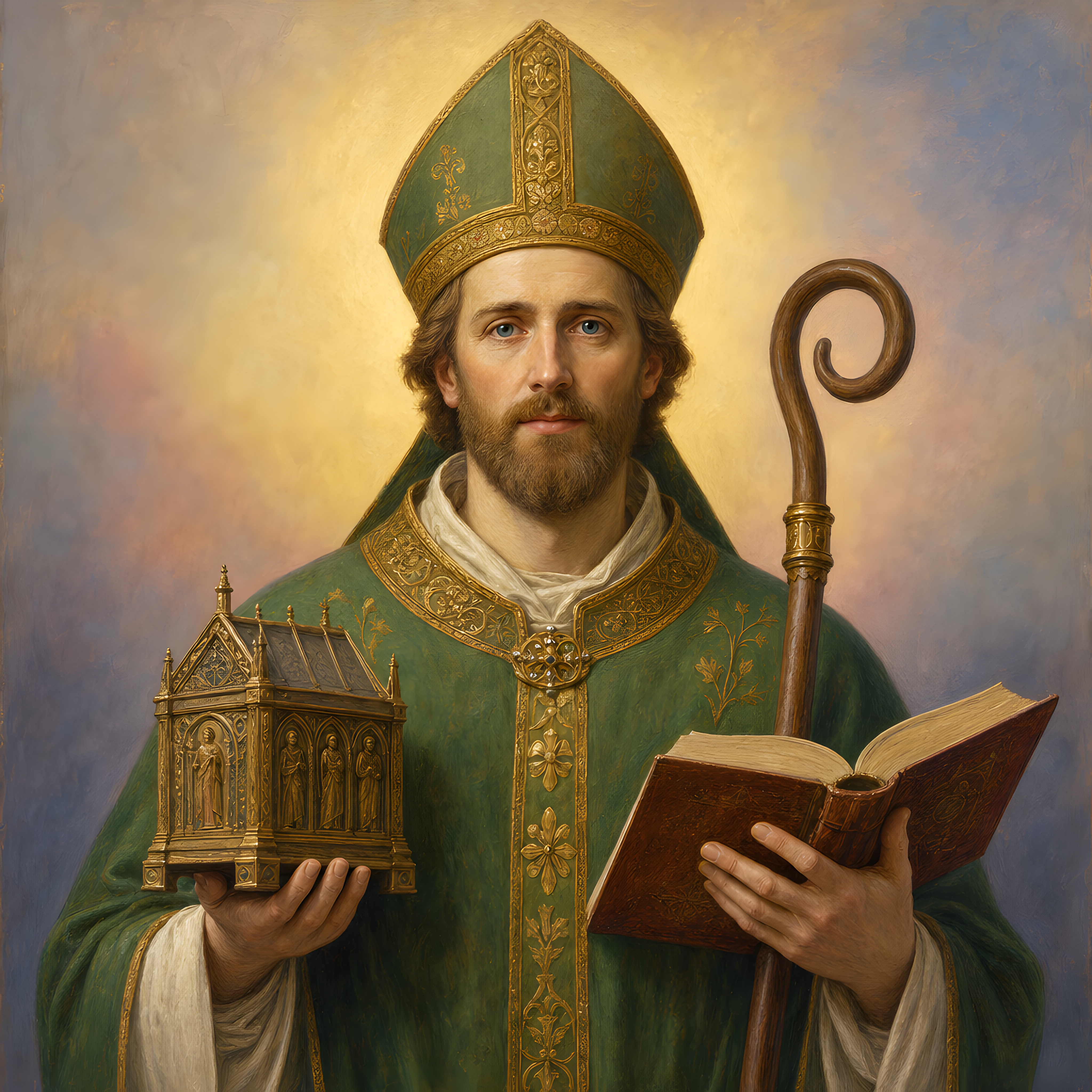 Portrait of St. Burchard of Würzburg