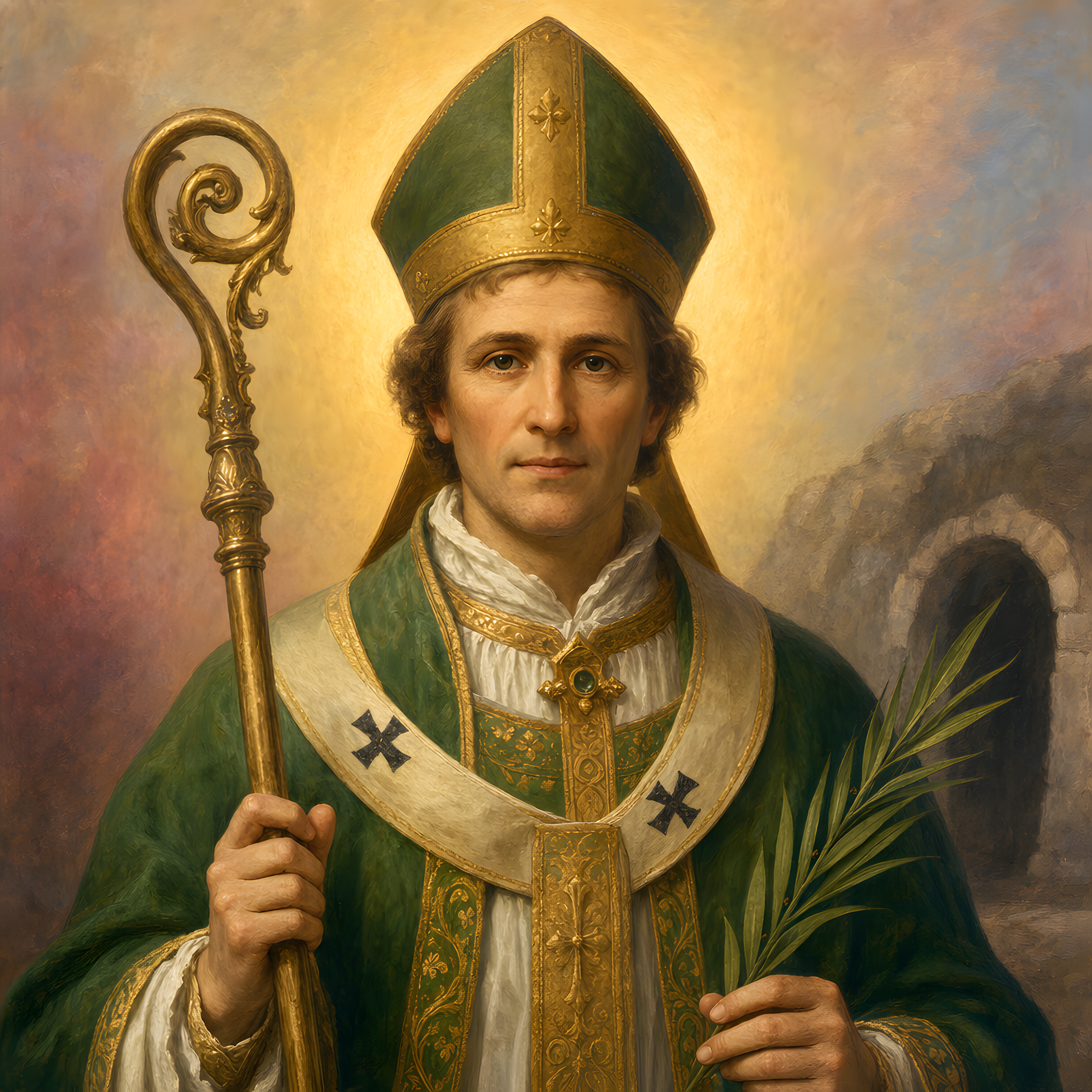 Portrait of St. Caprasius of Agen