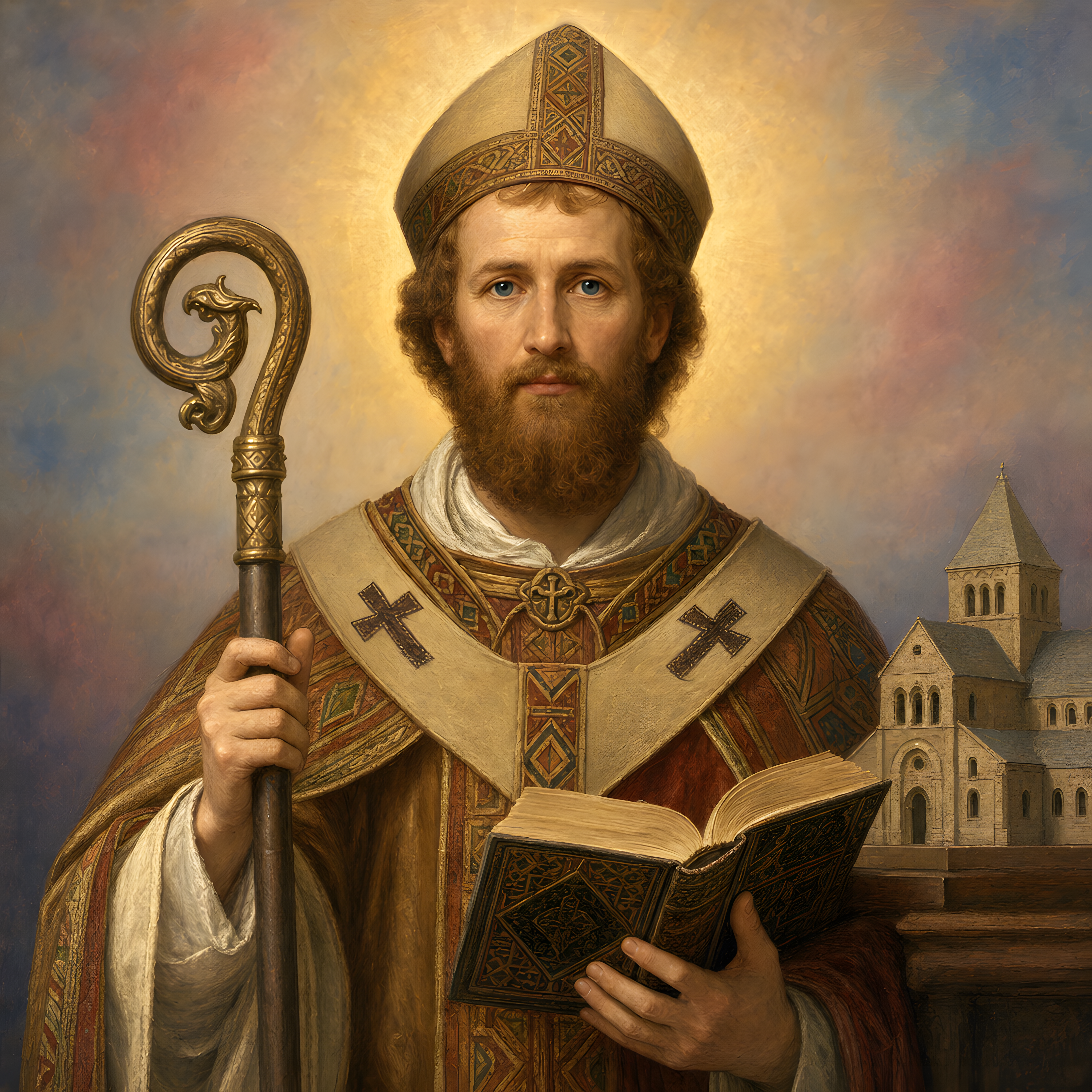 Portrait of St. Cedd