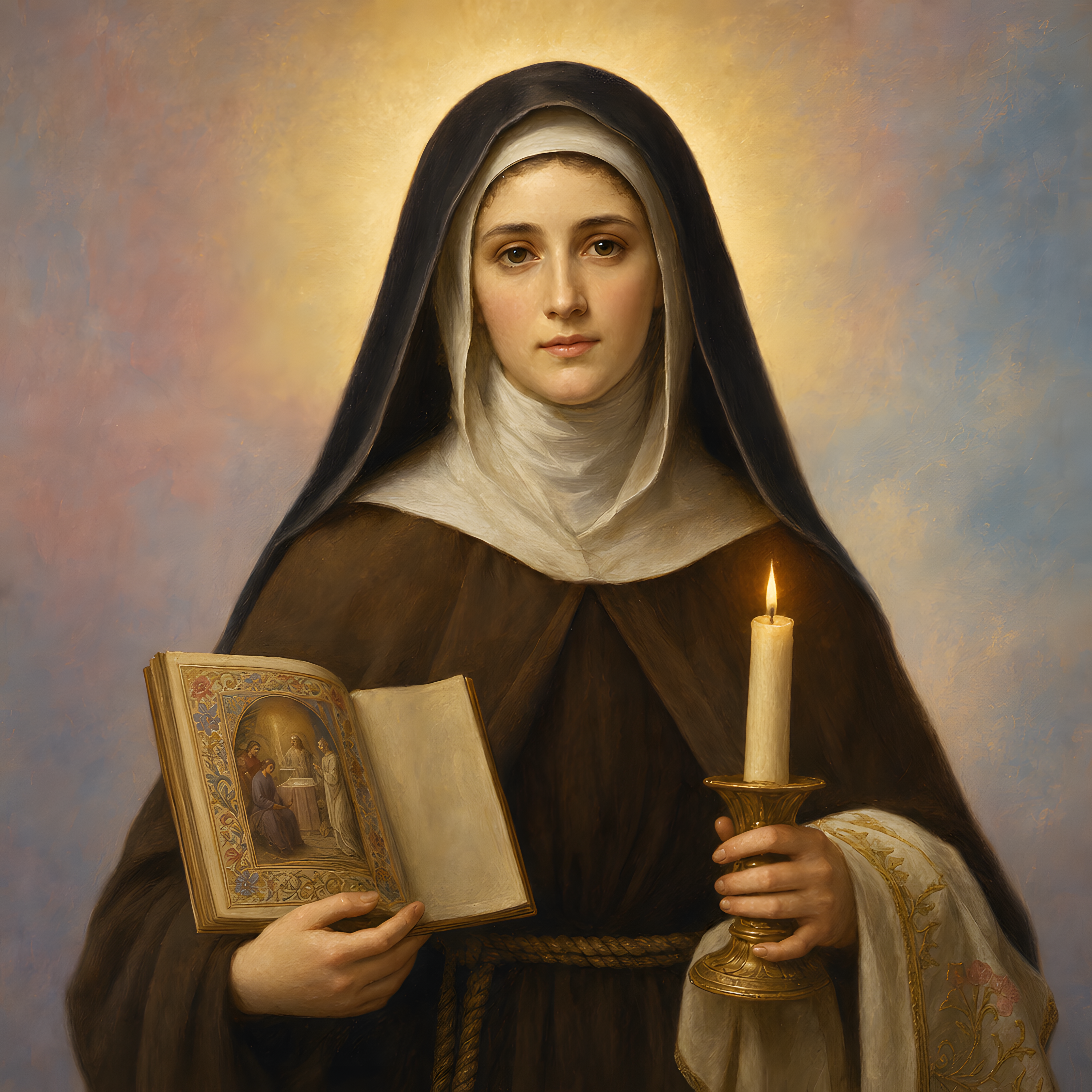 Portrait of St. Clare of Assisi
