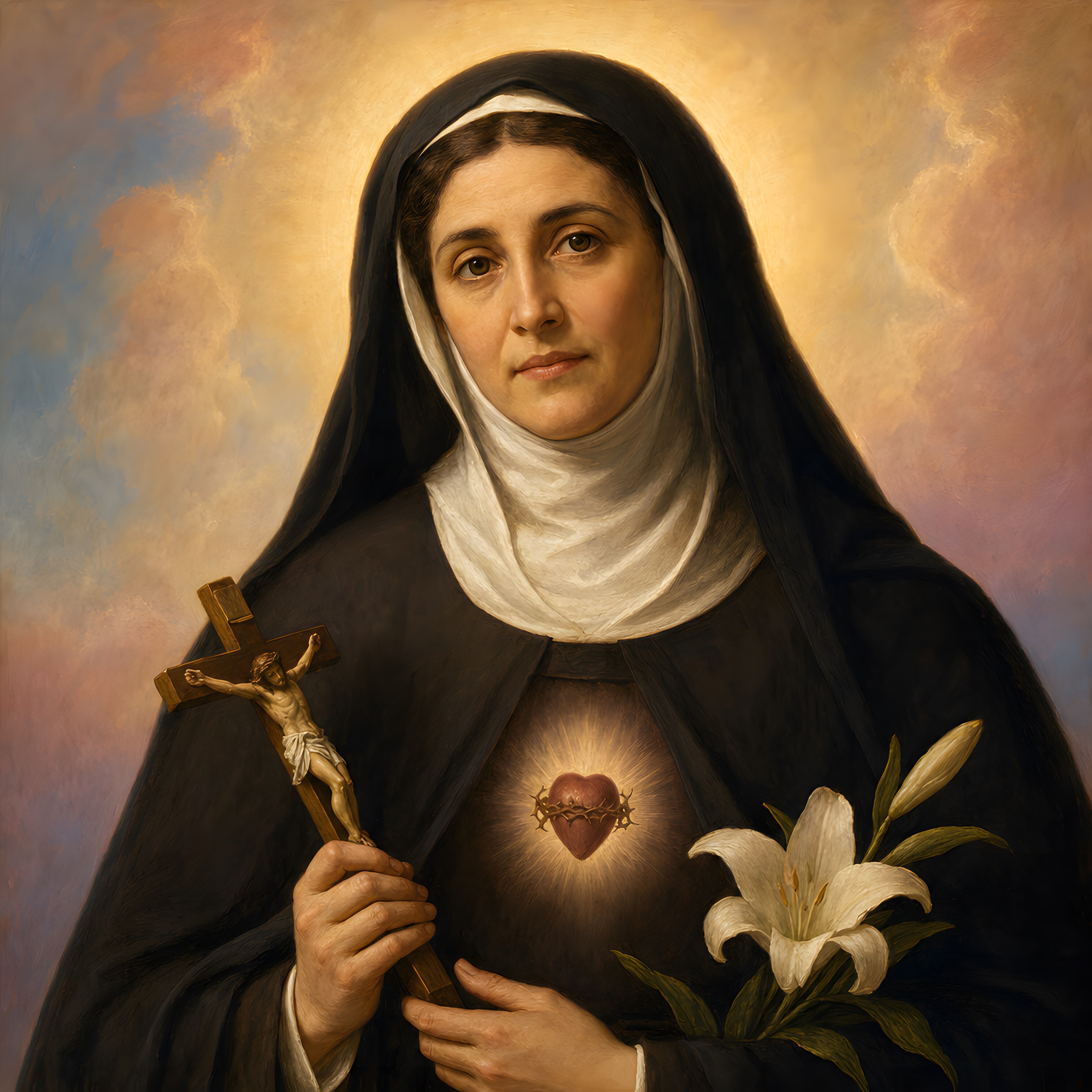 Portrait of St. Clare of Montefalco