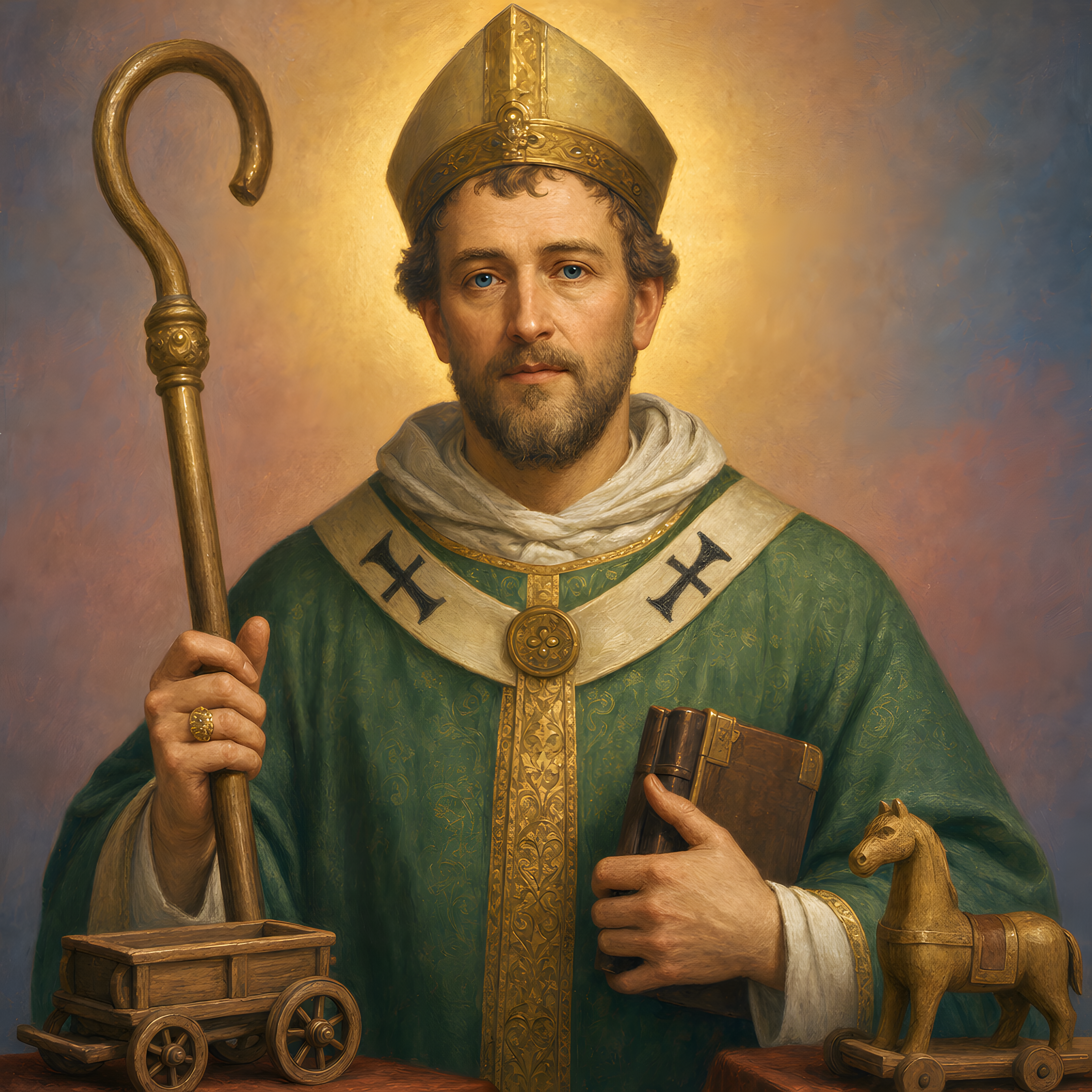 Portrait of St. Claudius of Besançon
