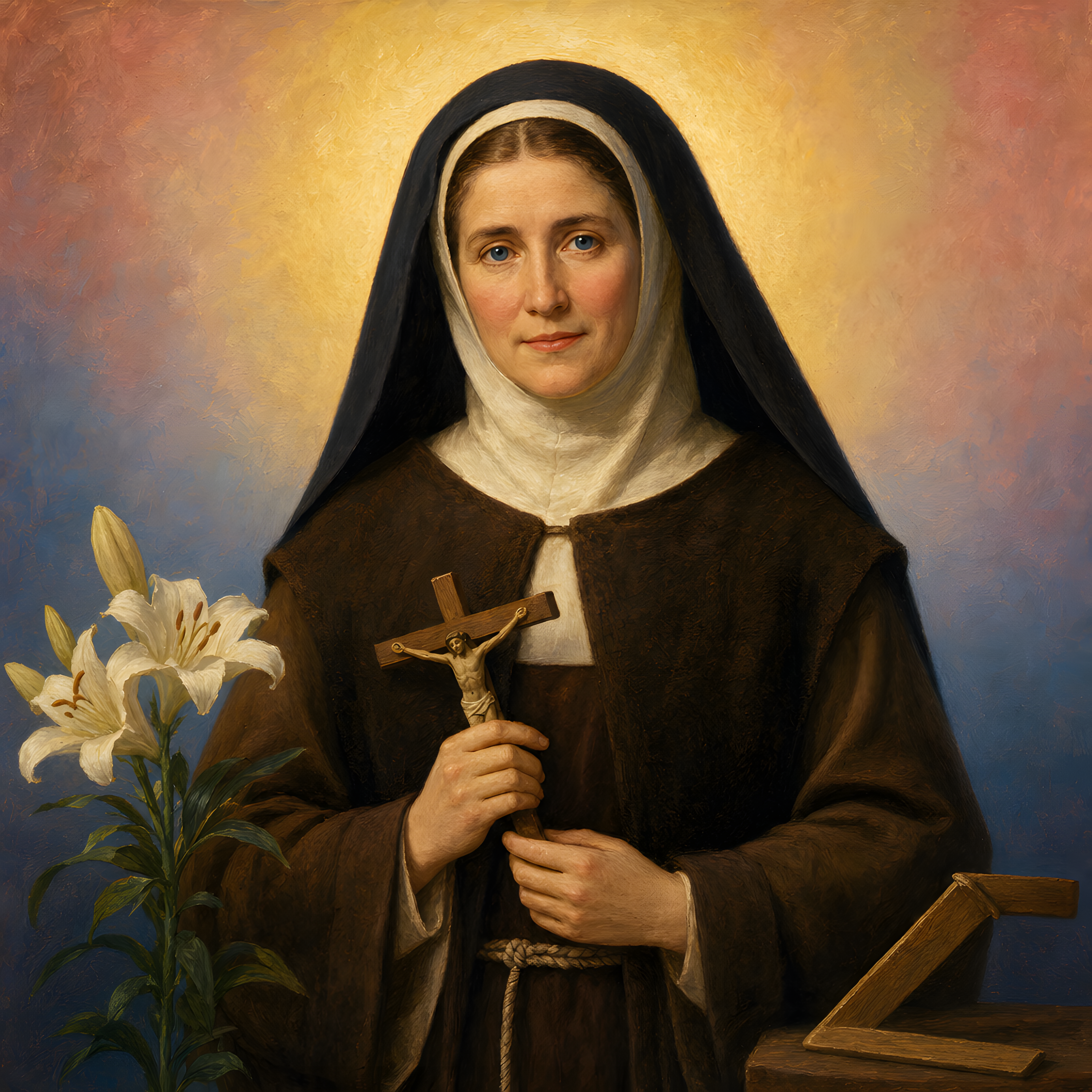 Portrait of St. Colette