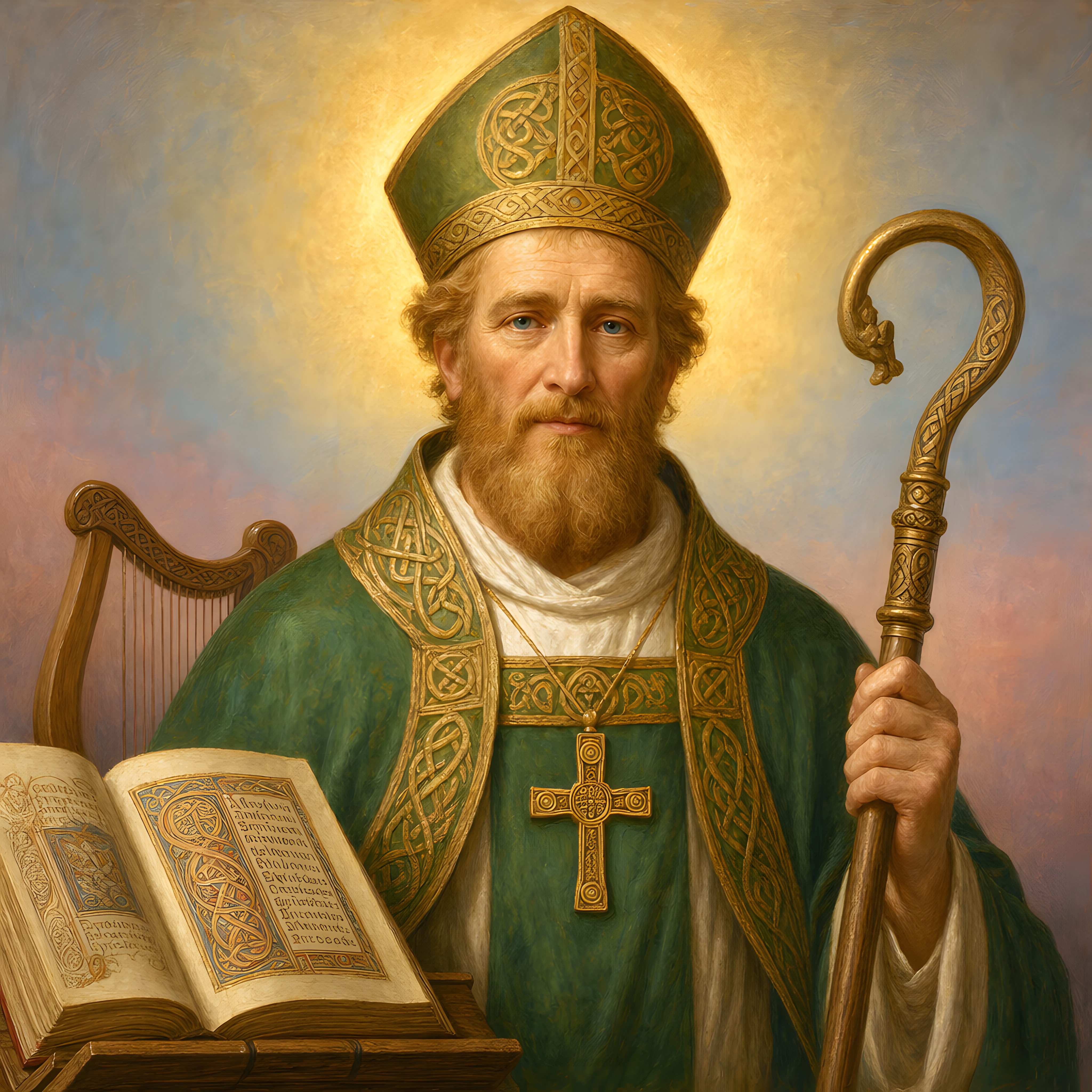 Portrait of St. Colman of Cloyne