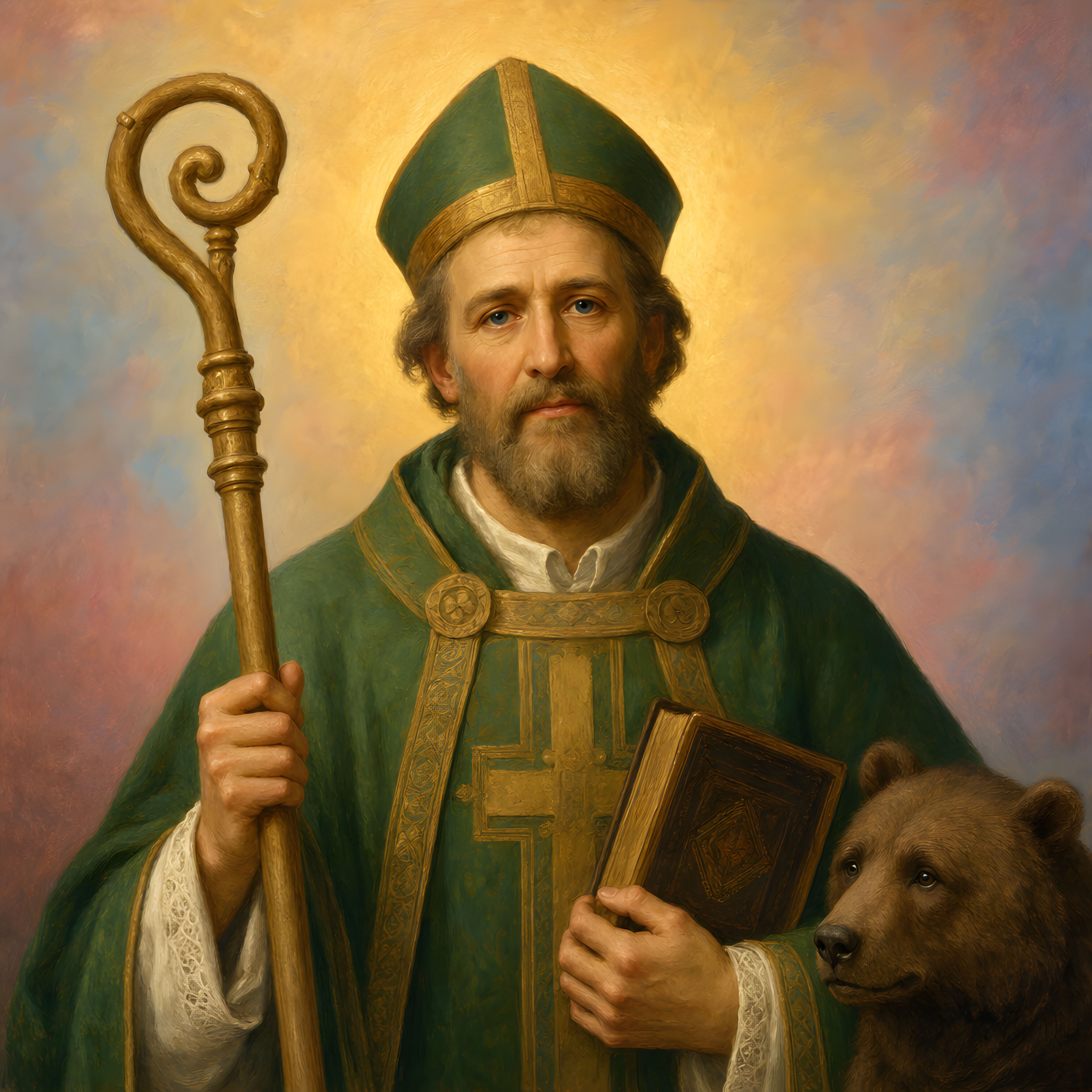 Portrait of St. Corbinian