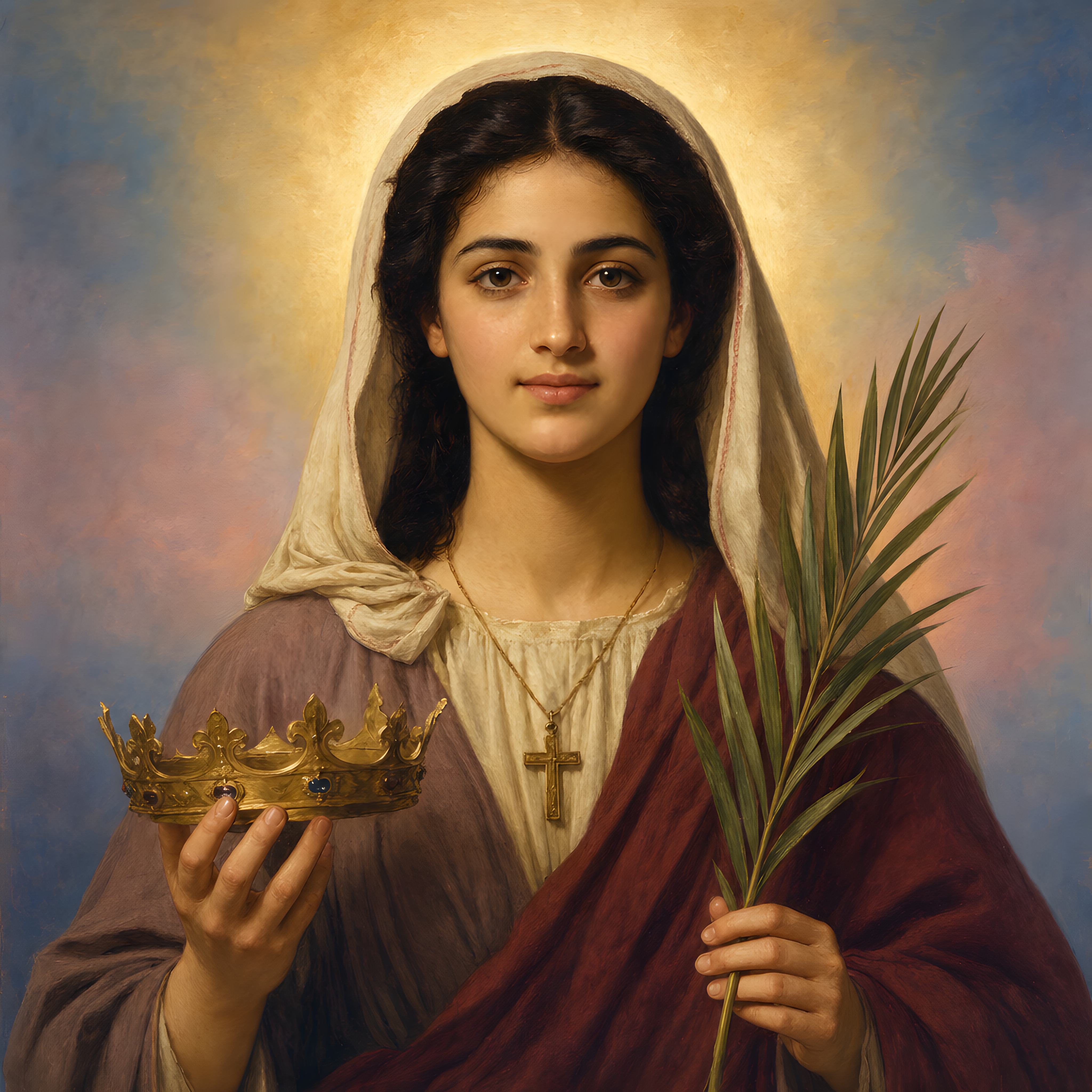 Portrait of St. Corona