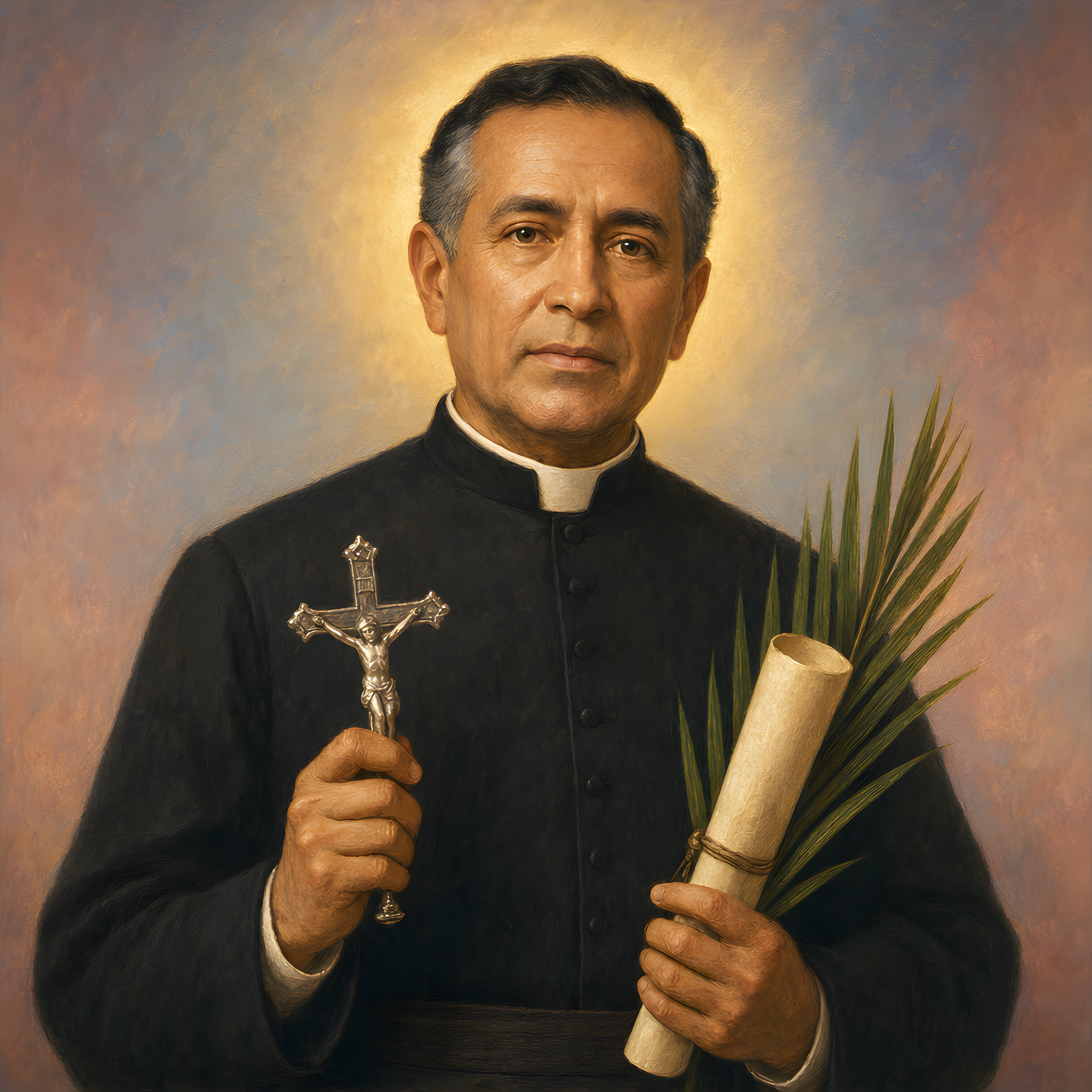 Portrait of St. Cristóbal Magallanes Jara