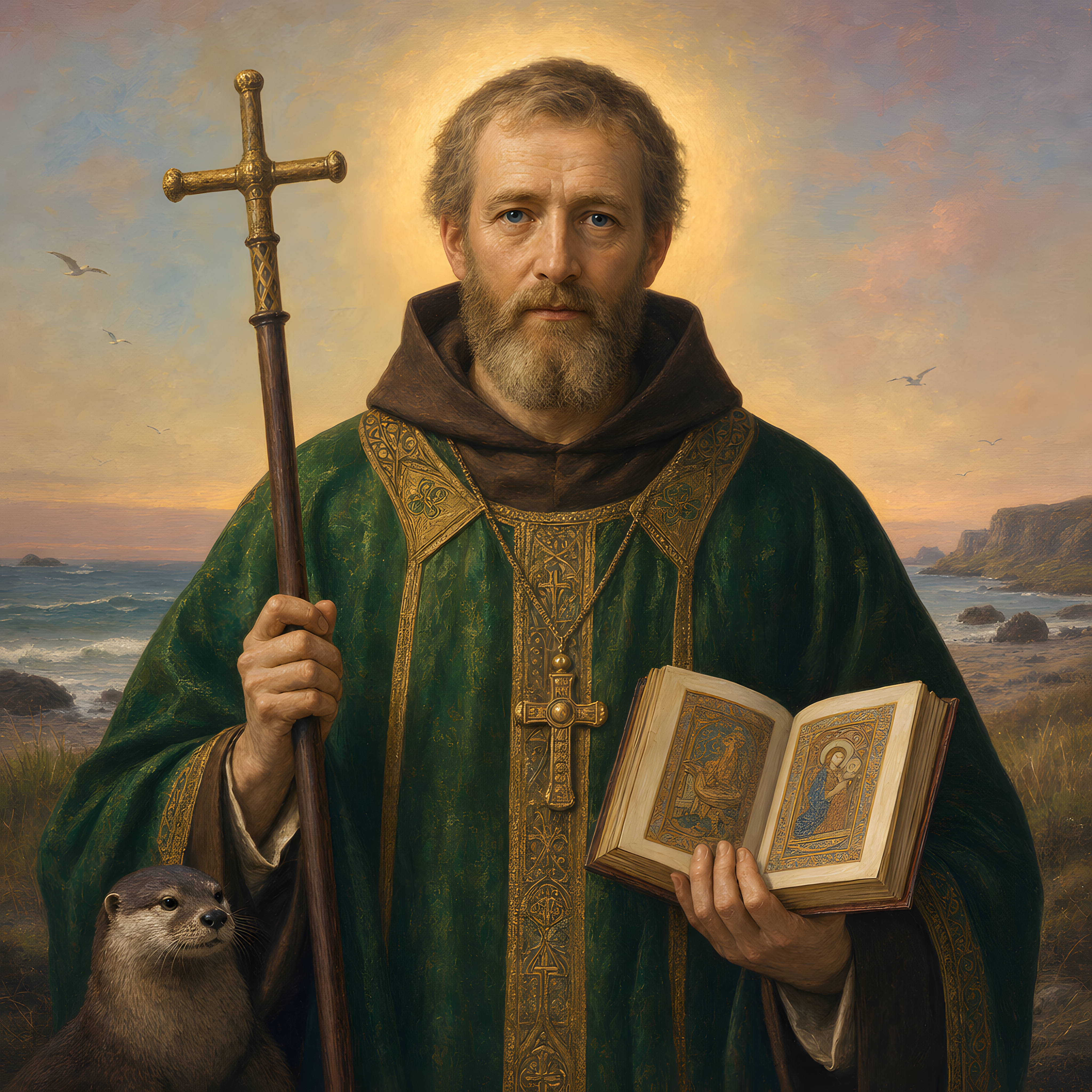 Portrait of St. Cuthbert