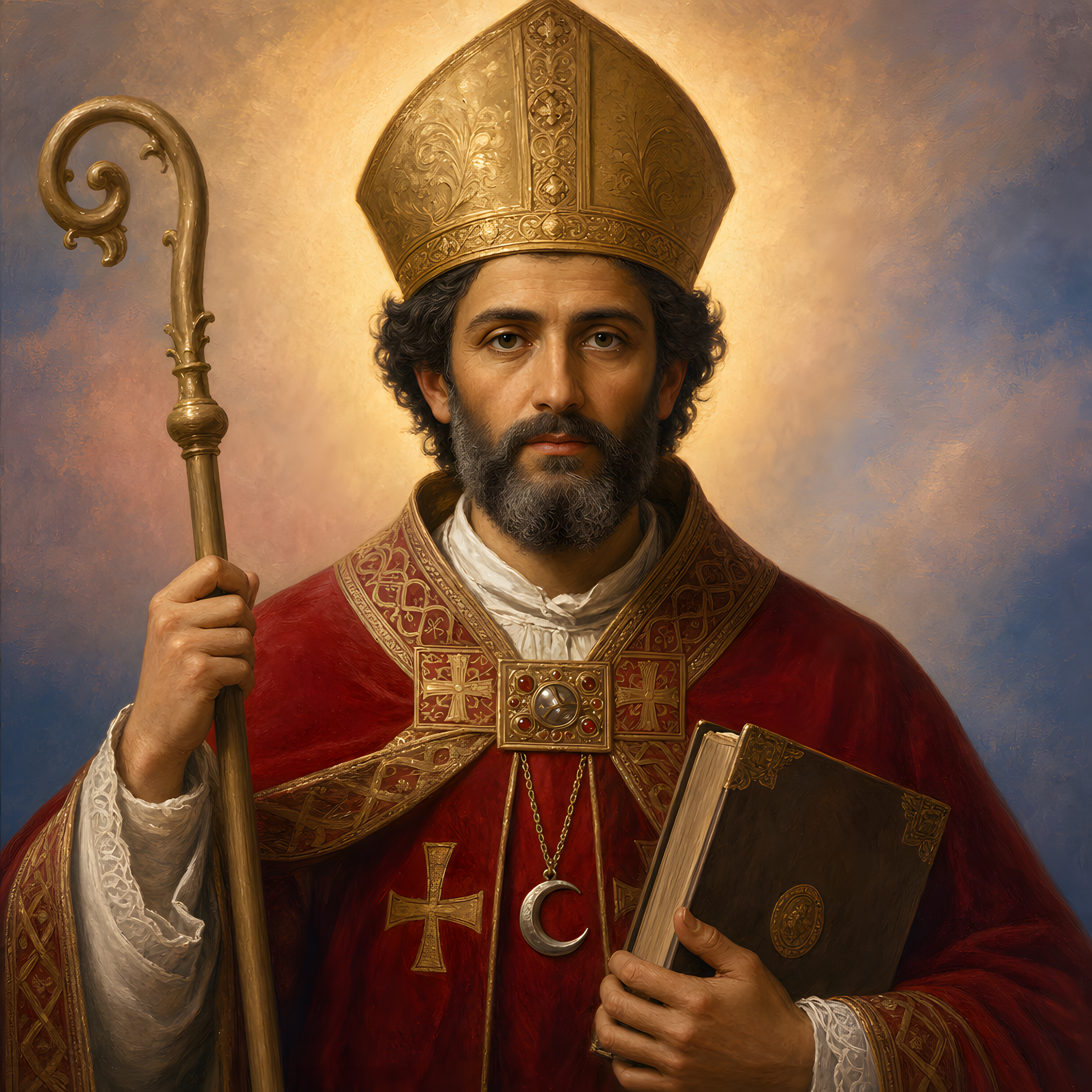 Portrait of St. Cyprian of Antioch