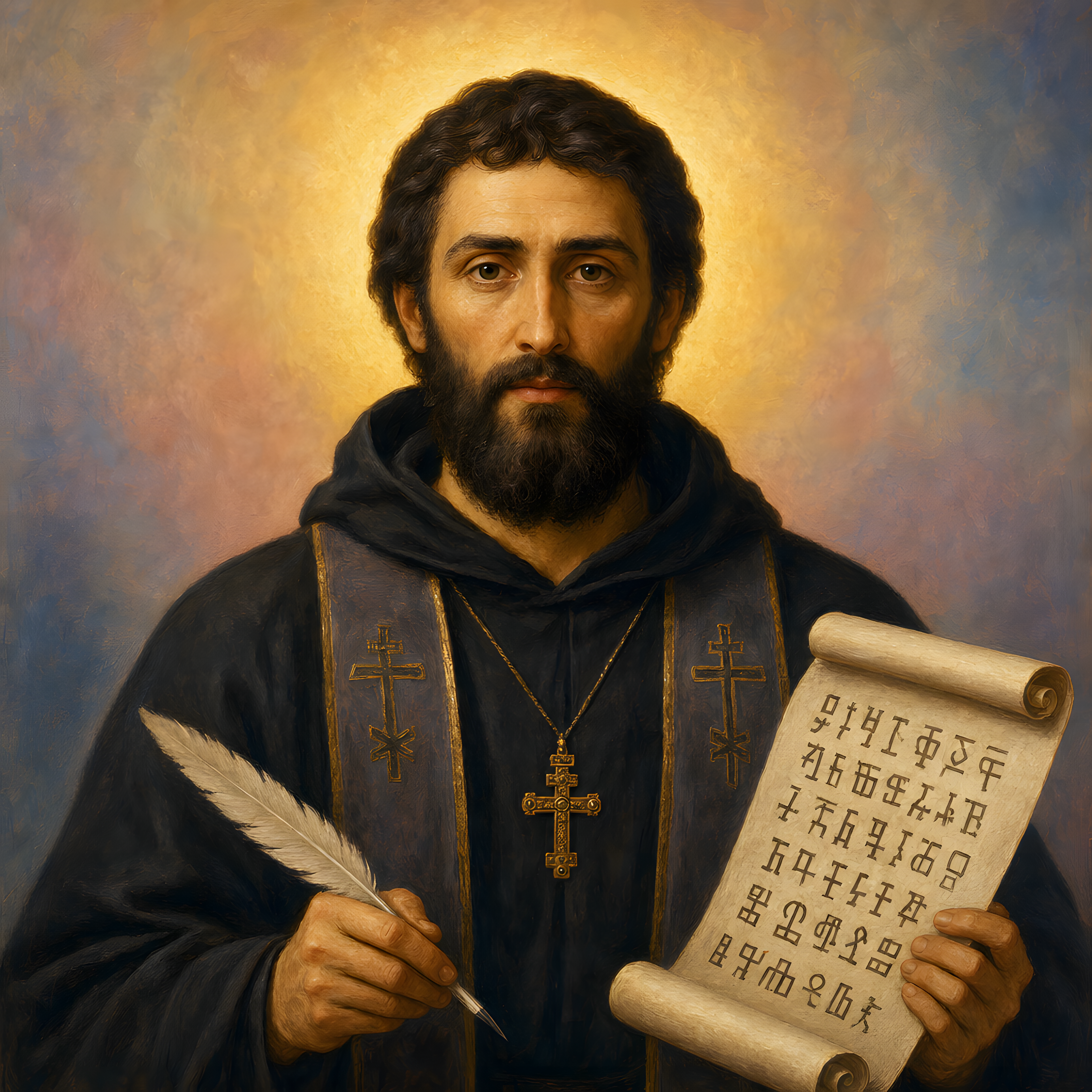 Portrait of St. Cyril, Apostle of the Slavs