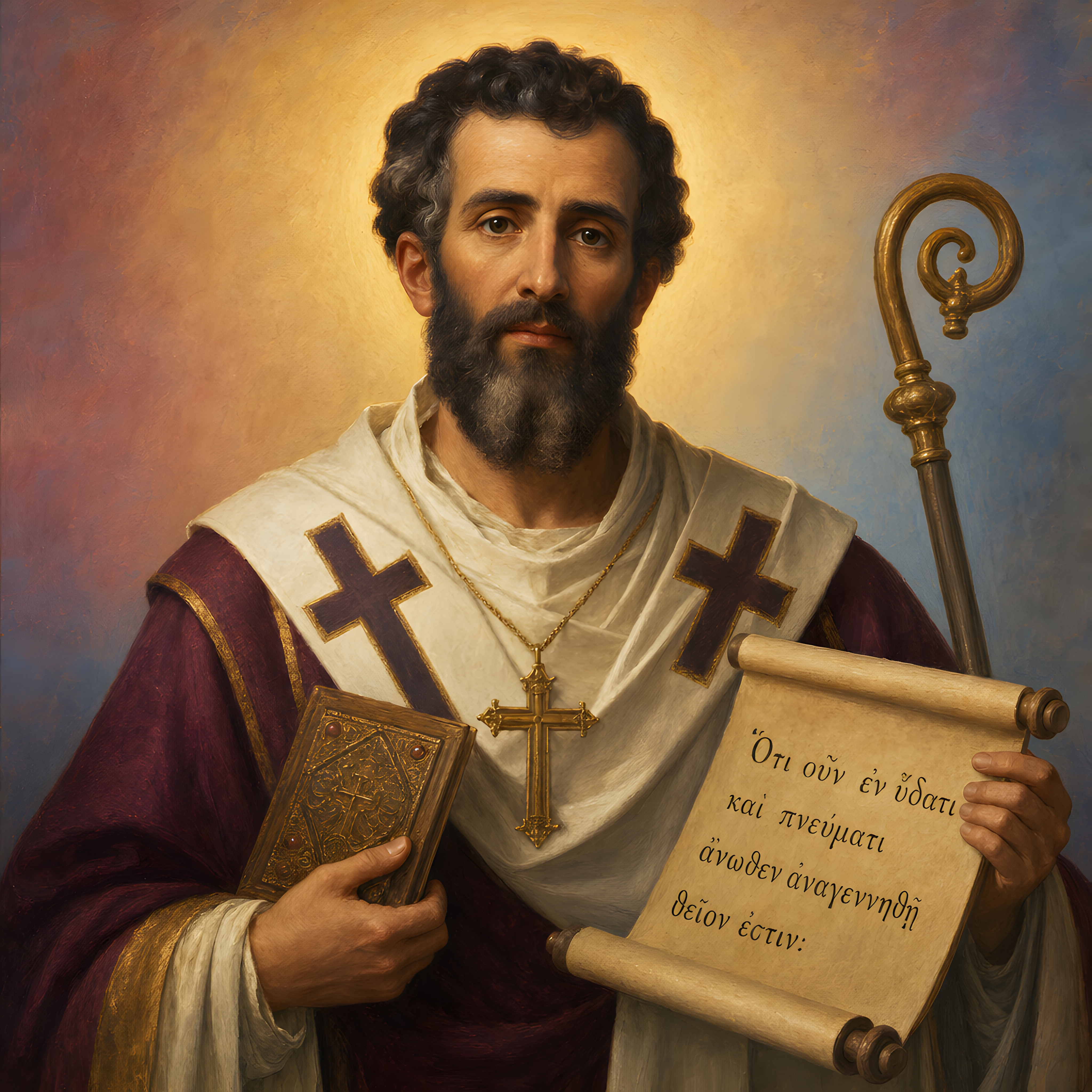 Portrait of St. Cyril of Jerusalem