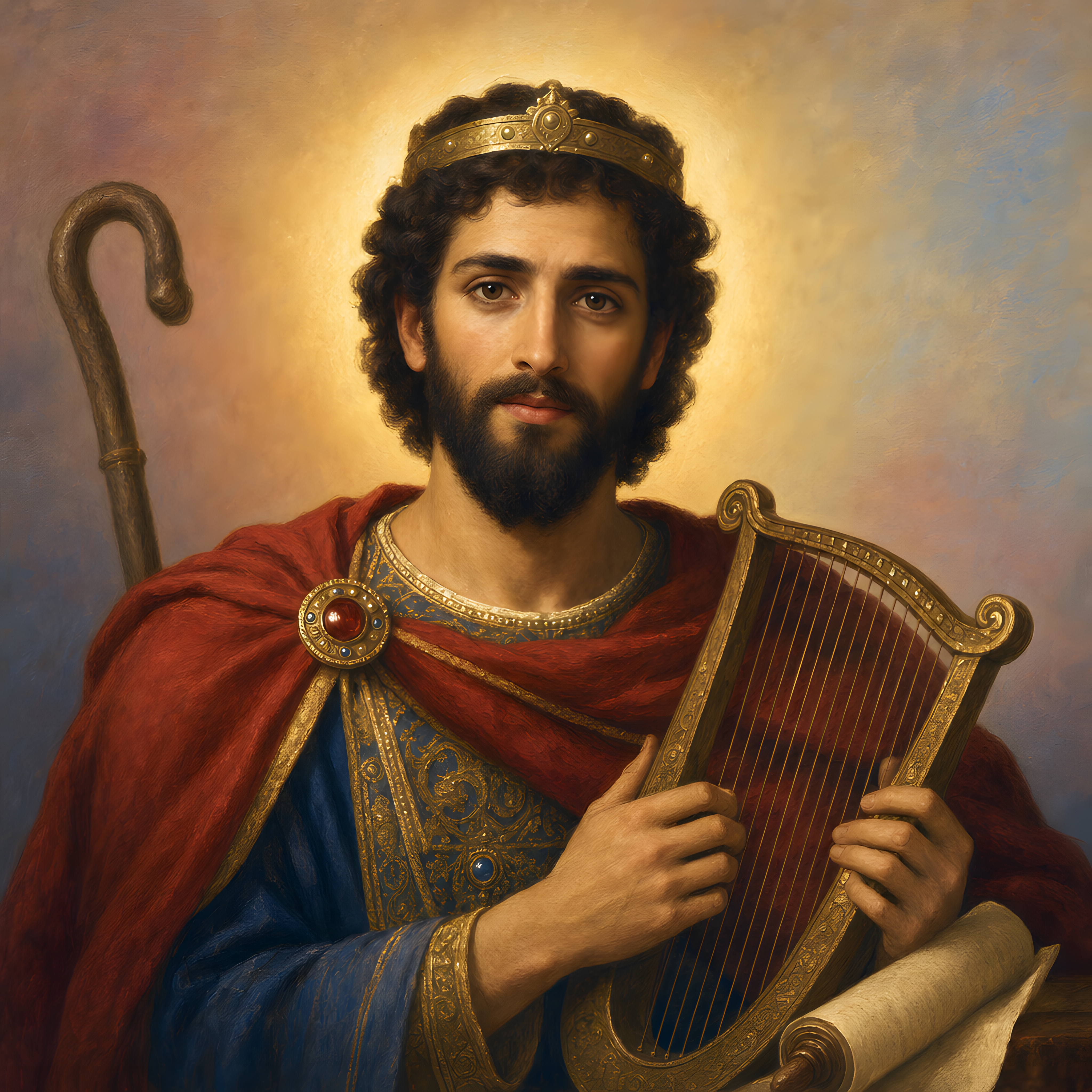 Portrait of St. David