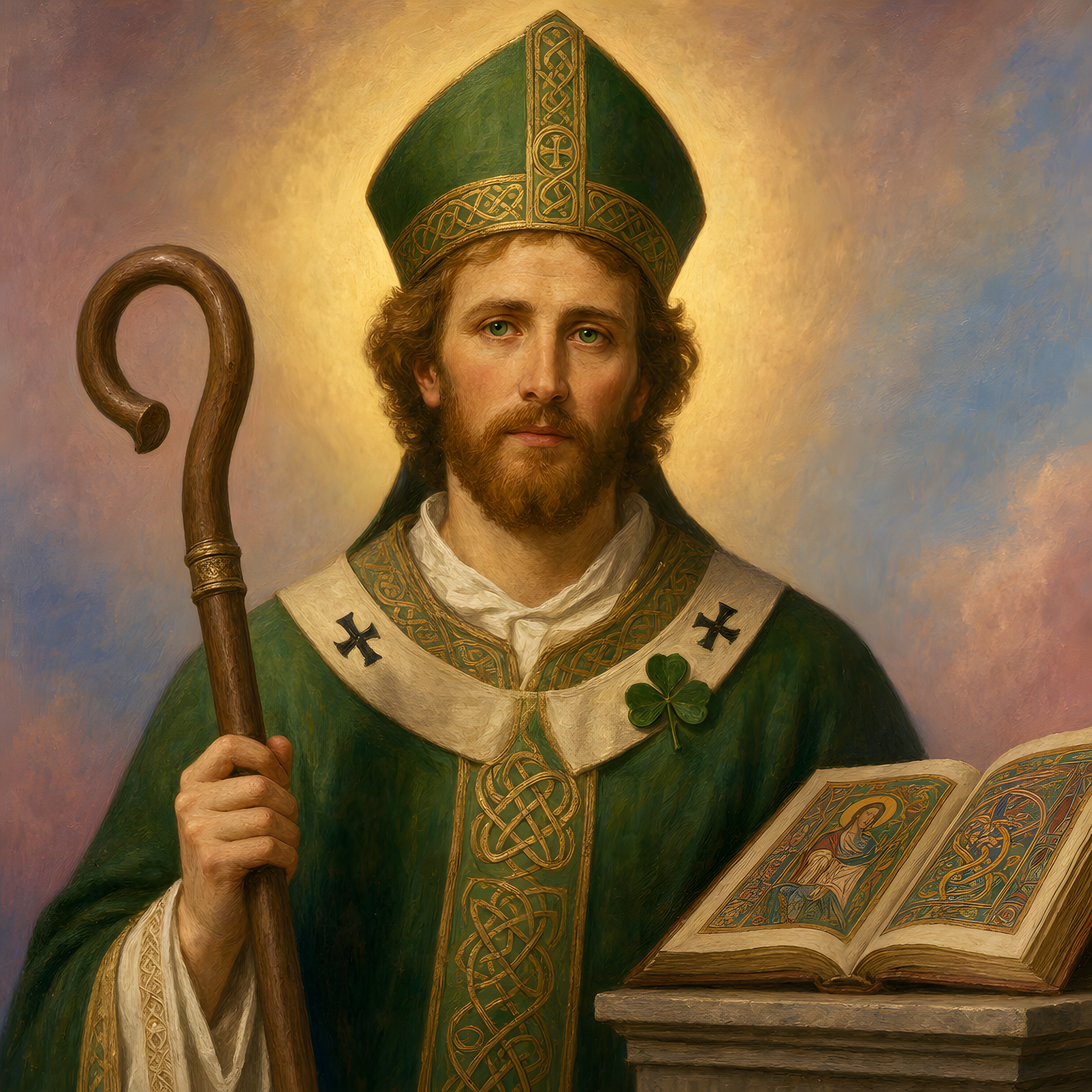 Portrait of St. Declan of Ardmore