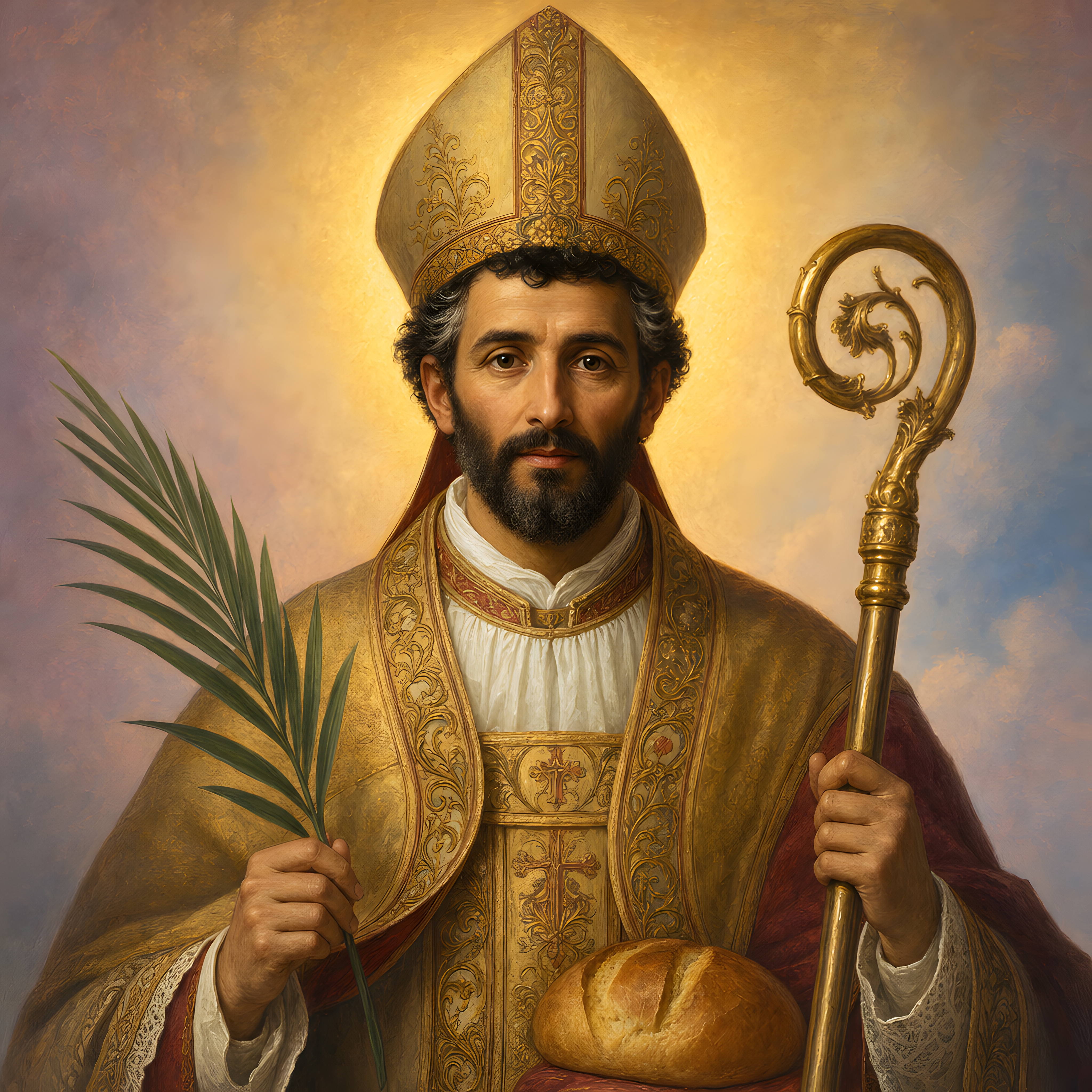 Portrait of St. Donatus of Arezzo