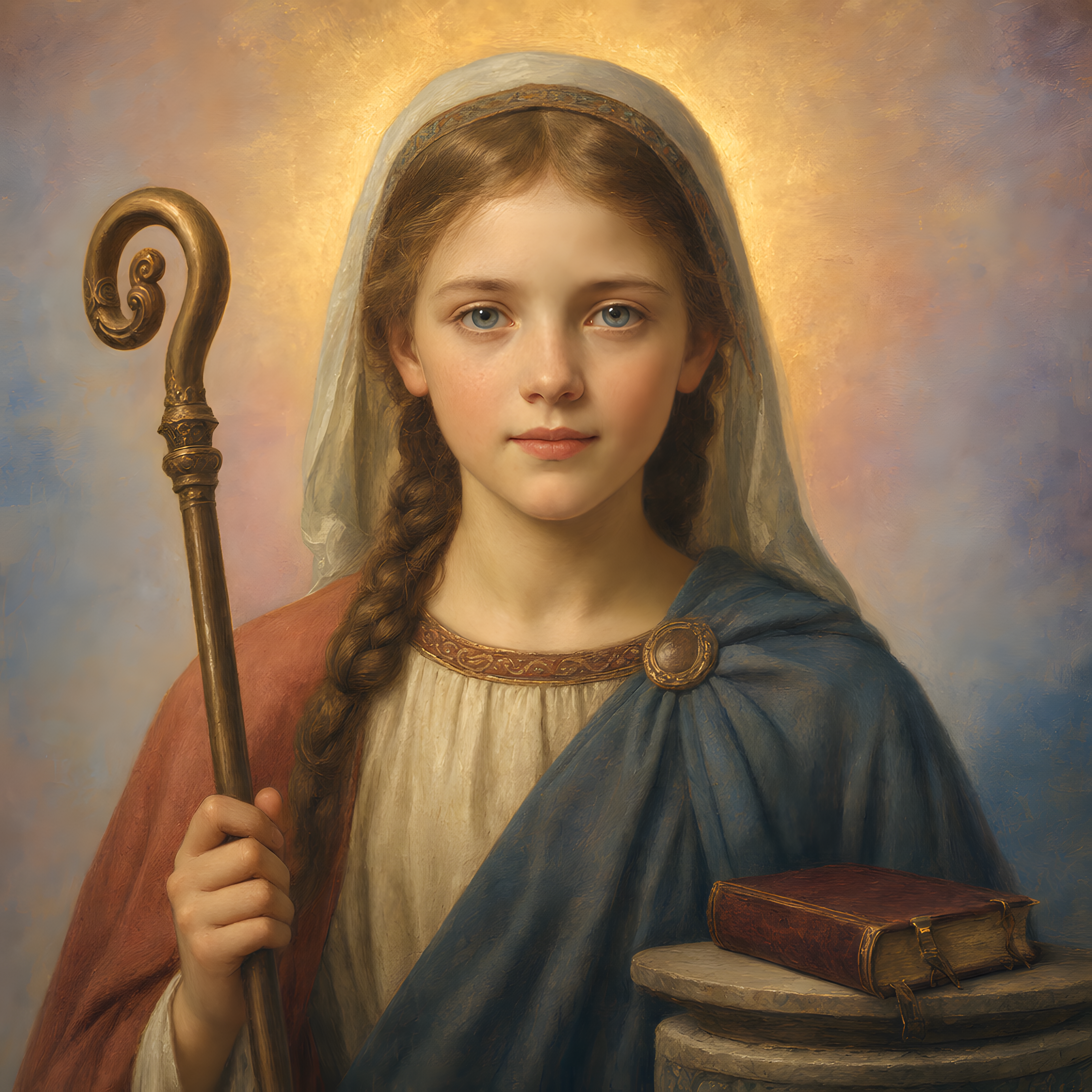Portrait of St. Eanswith