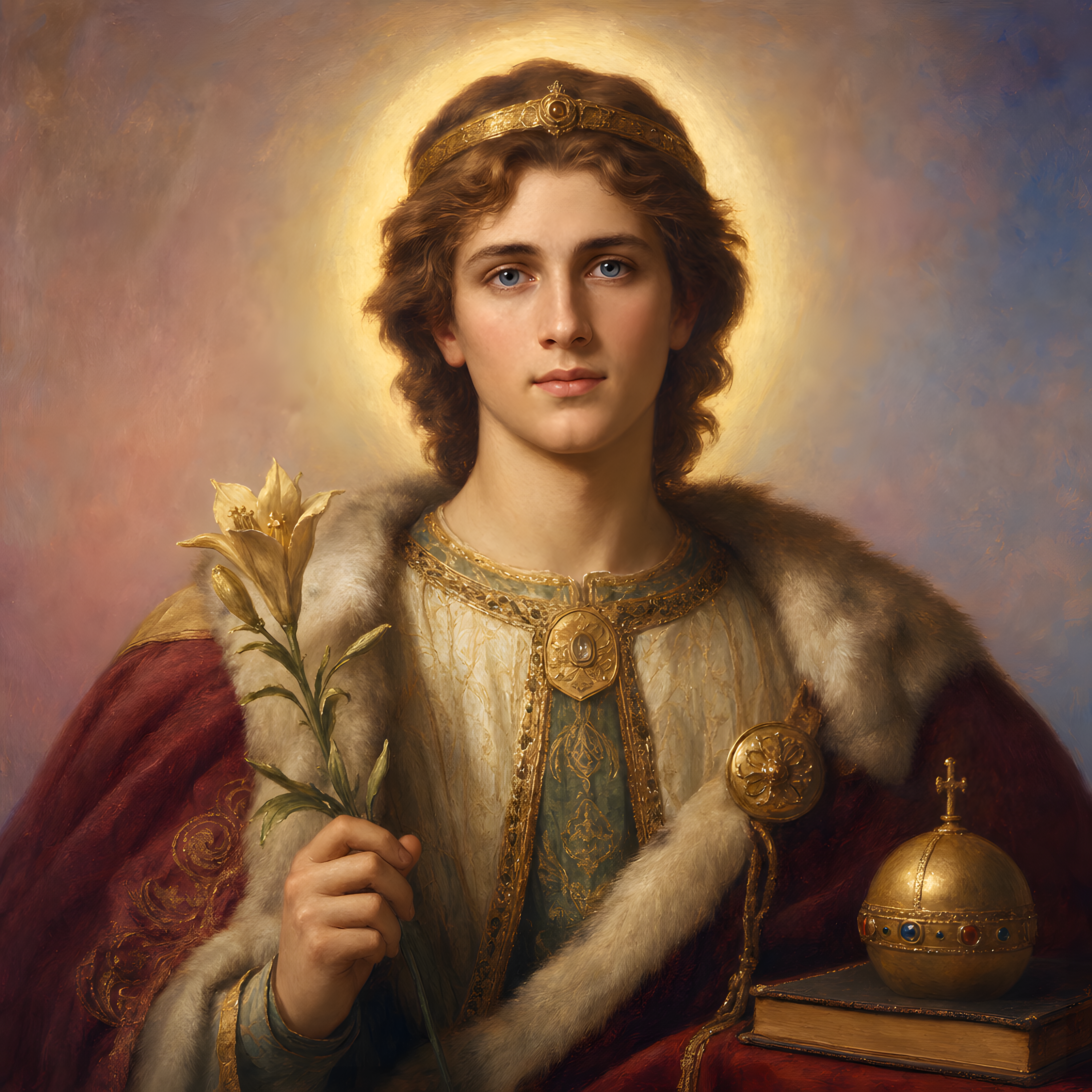 Portrait of St. Emeric of Hungary
