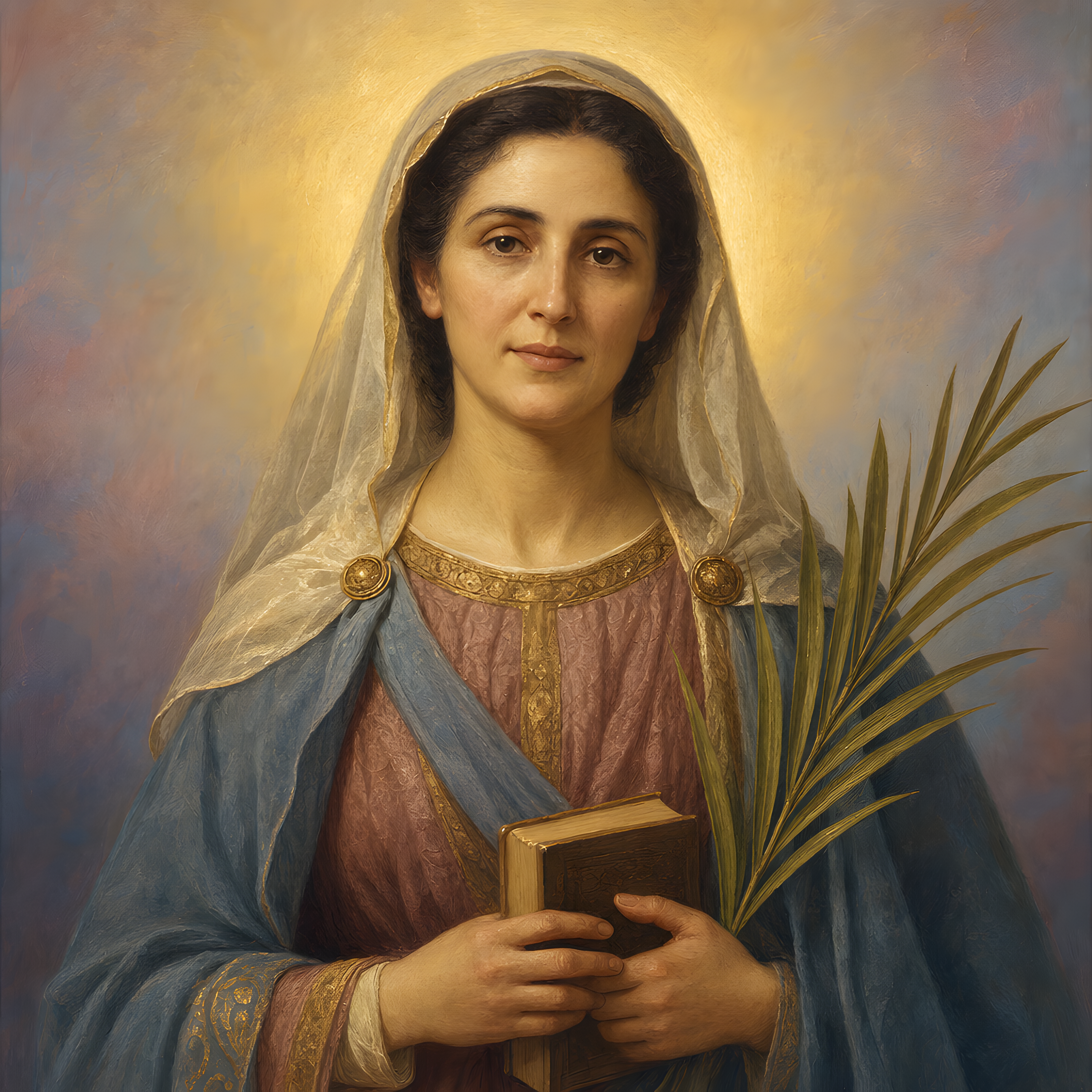 Portrait of St. Emiliana
