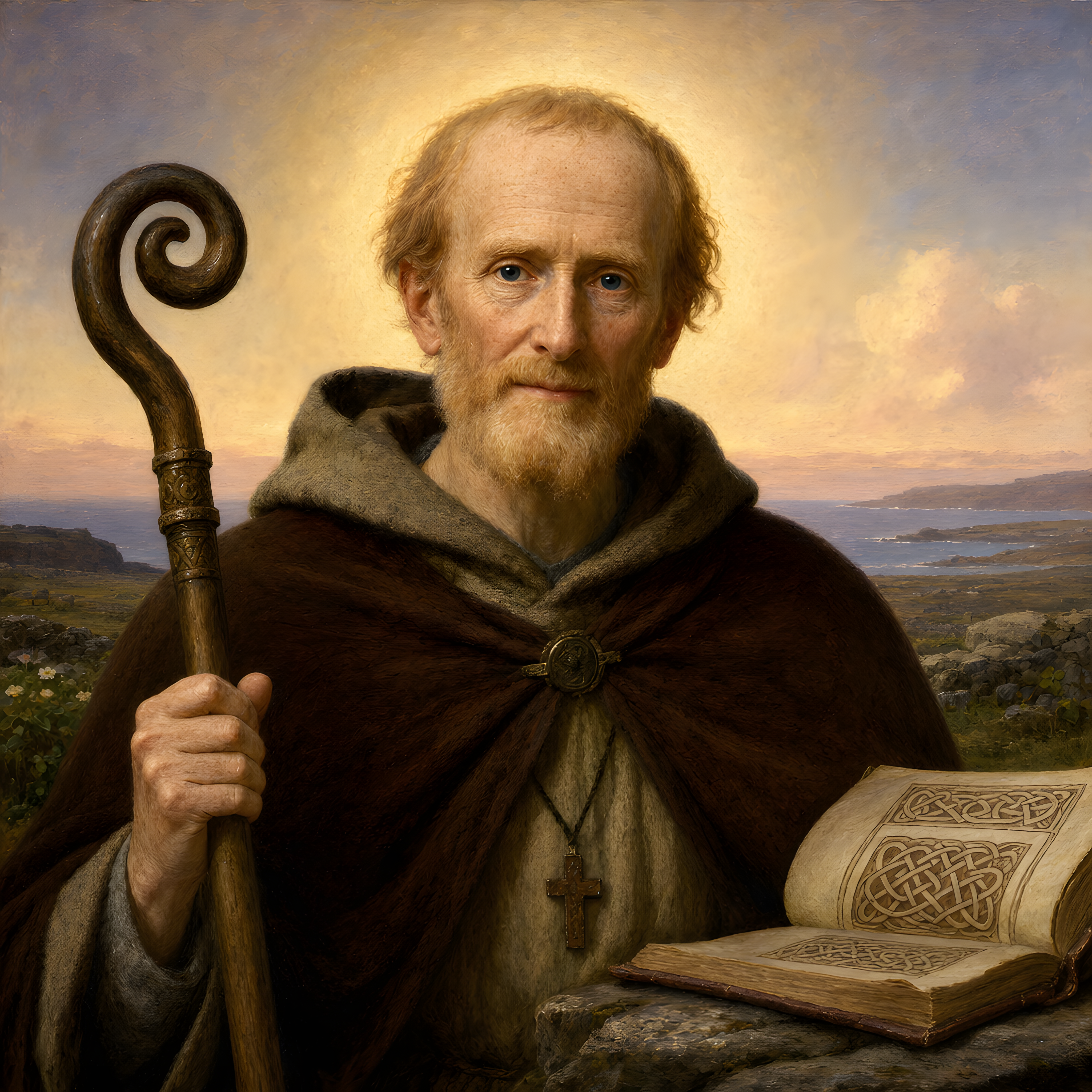 Portrait of St. Enda